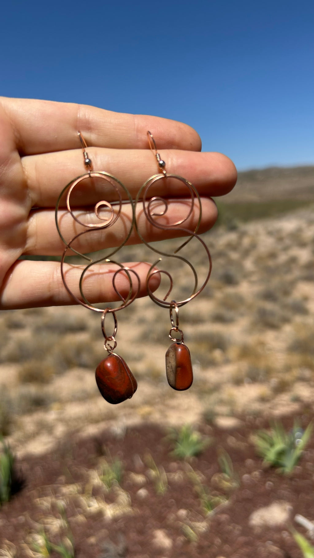 Steady Flame Earrings