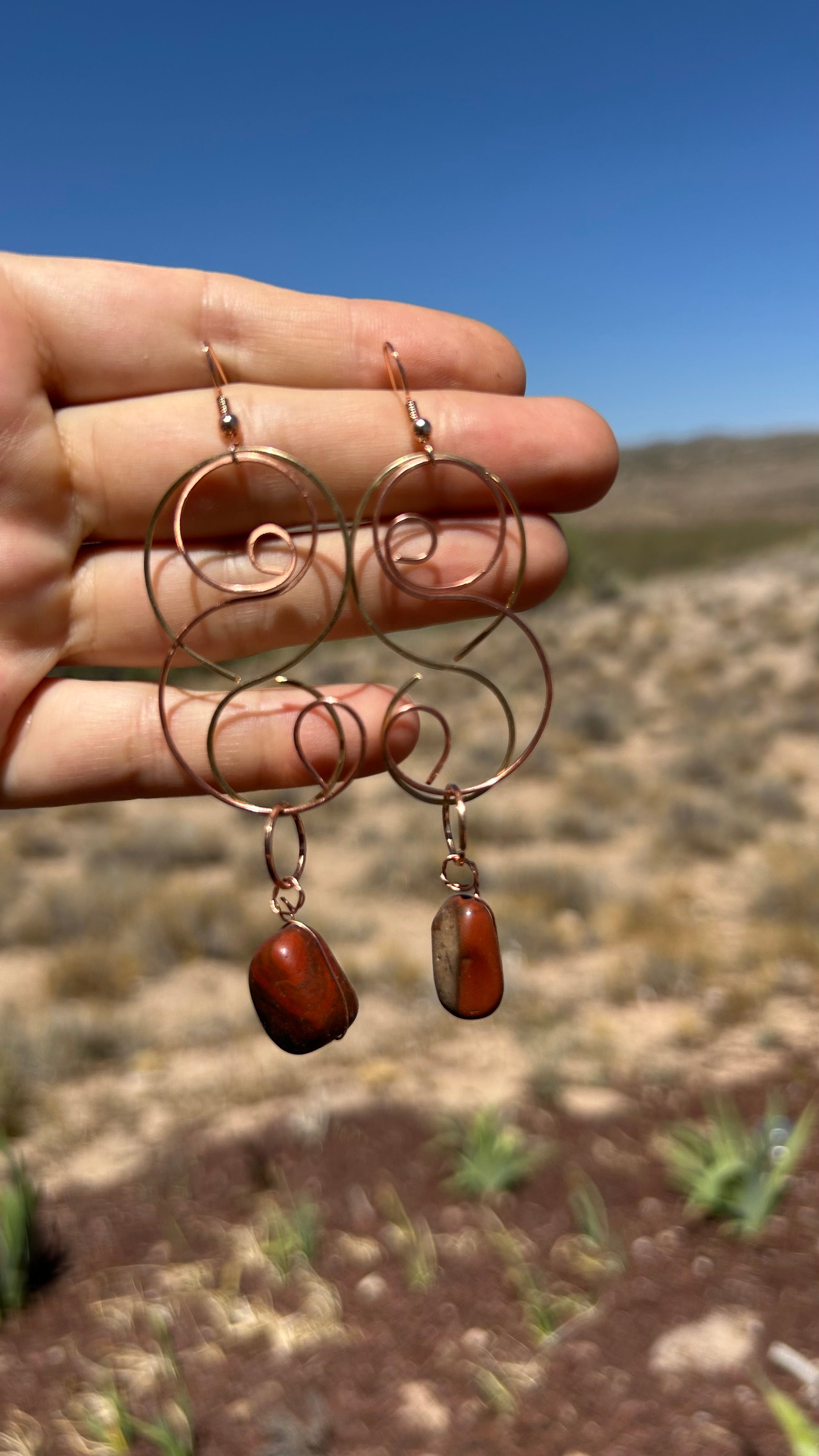 Steady Flame Earrings