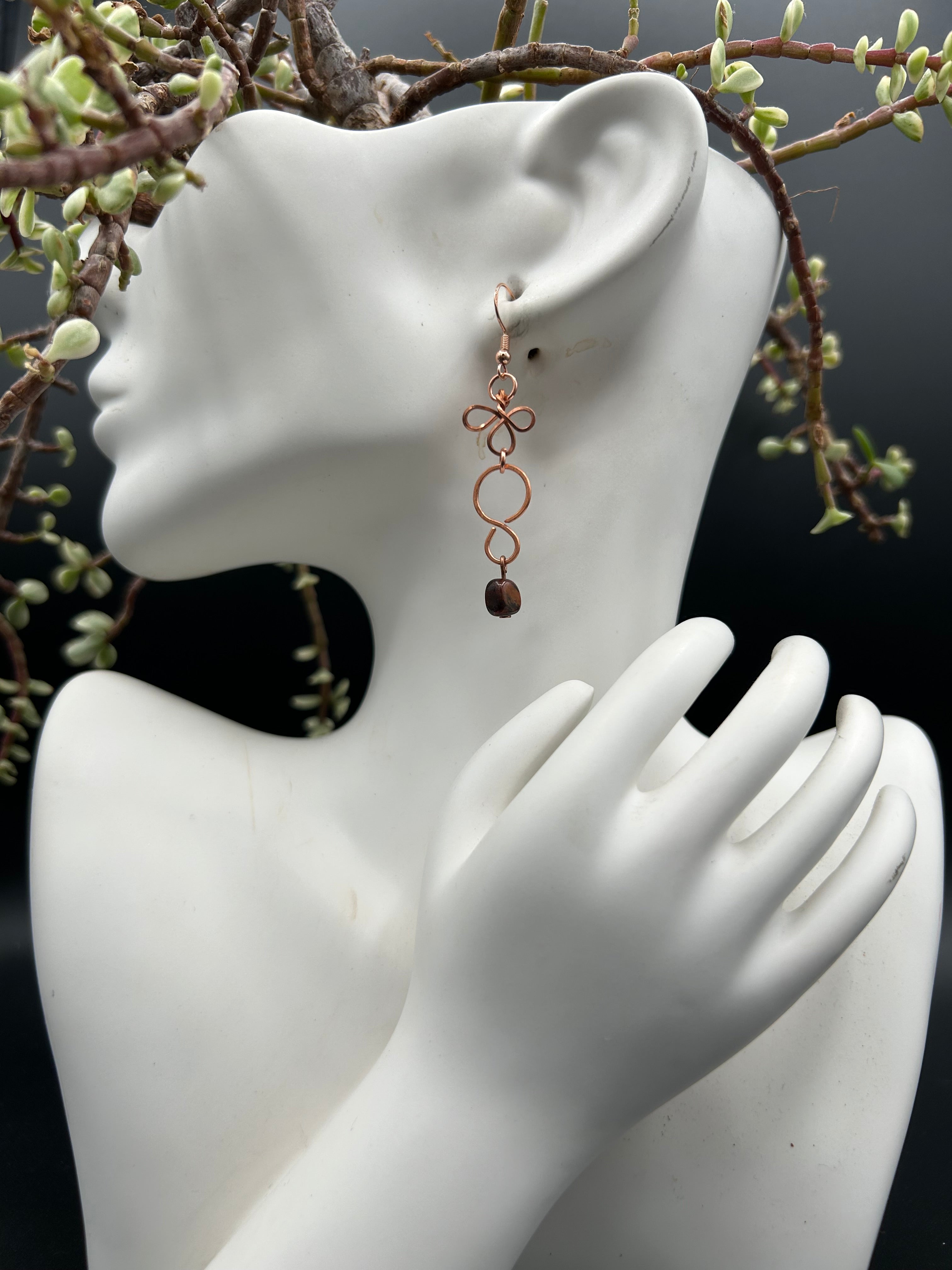 Focused Fire Earrings