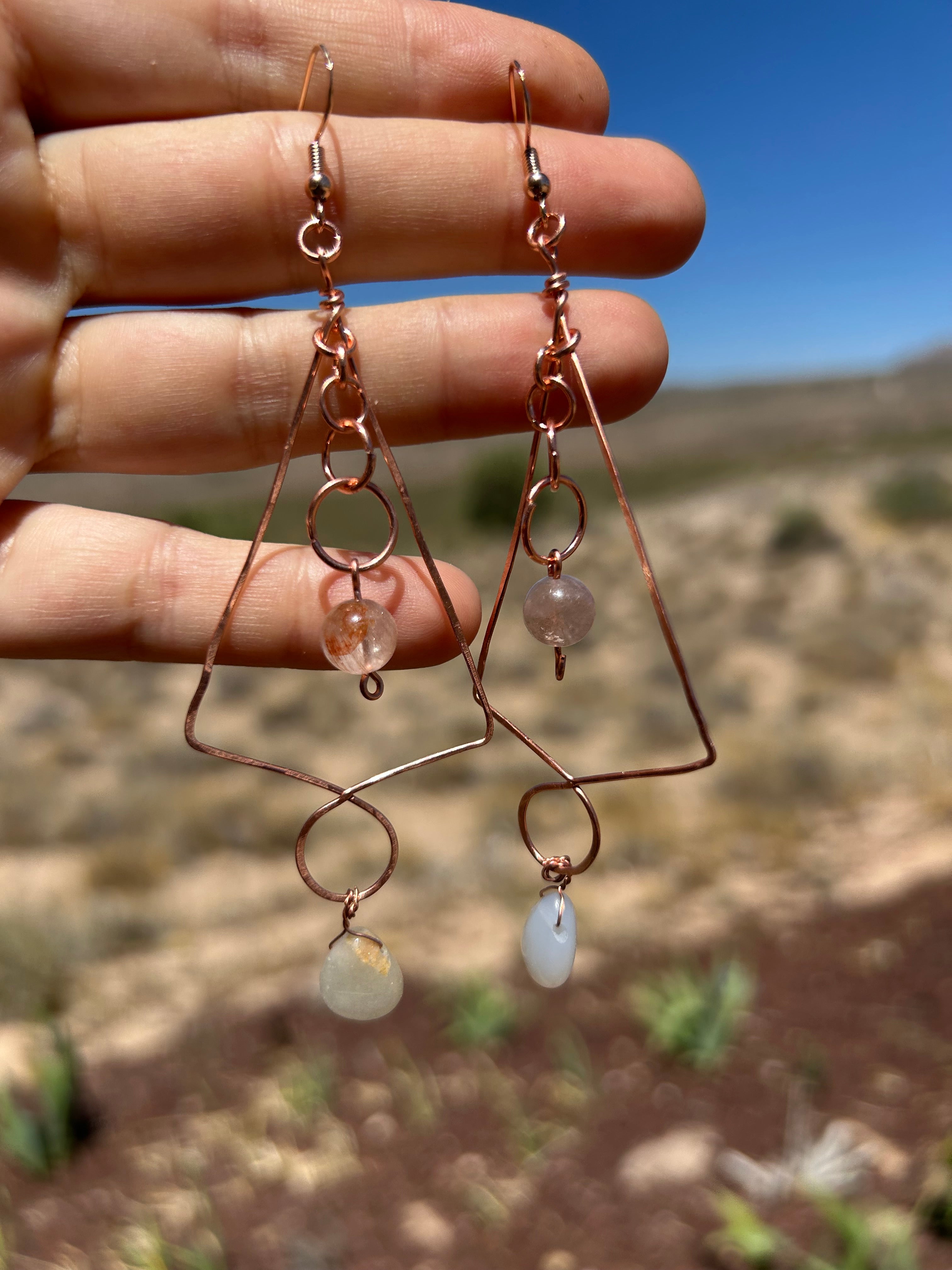 Clear Path Earrings