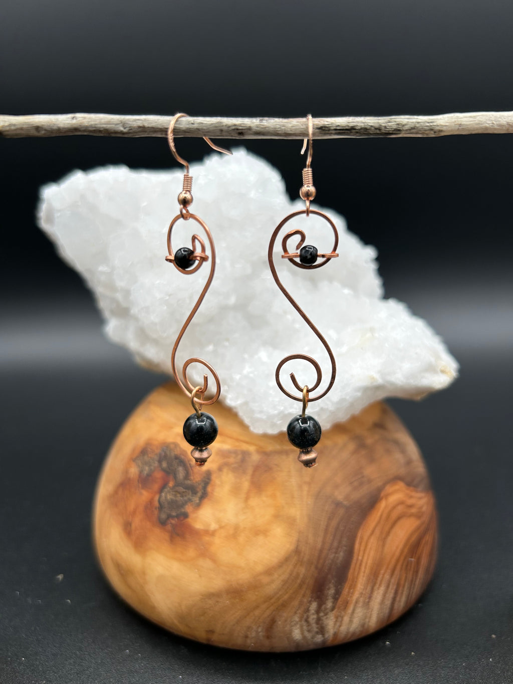Grounded Shield Earrings