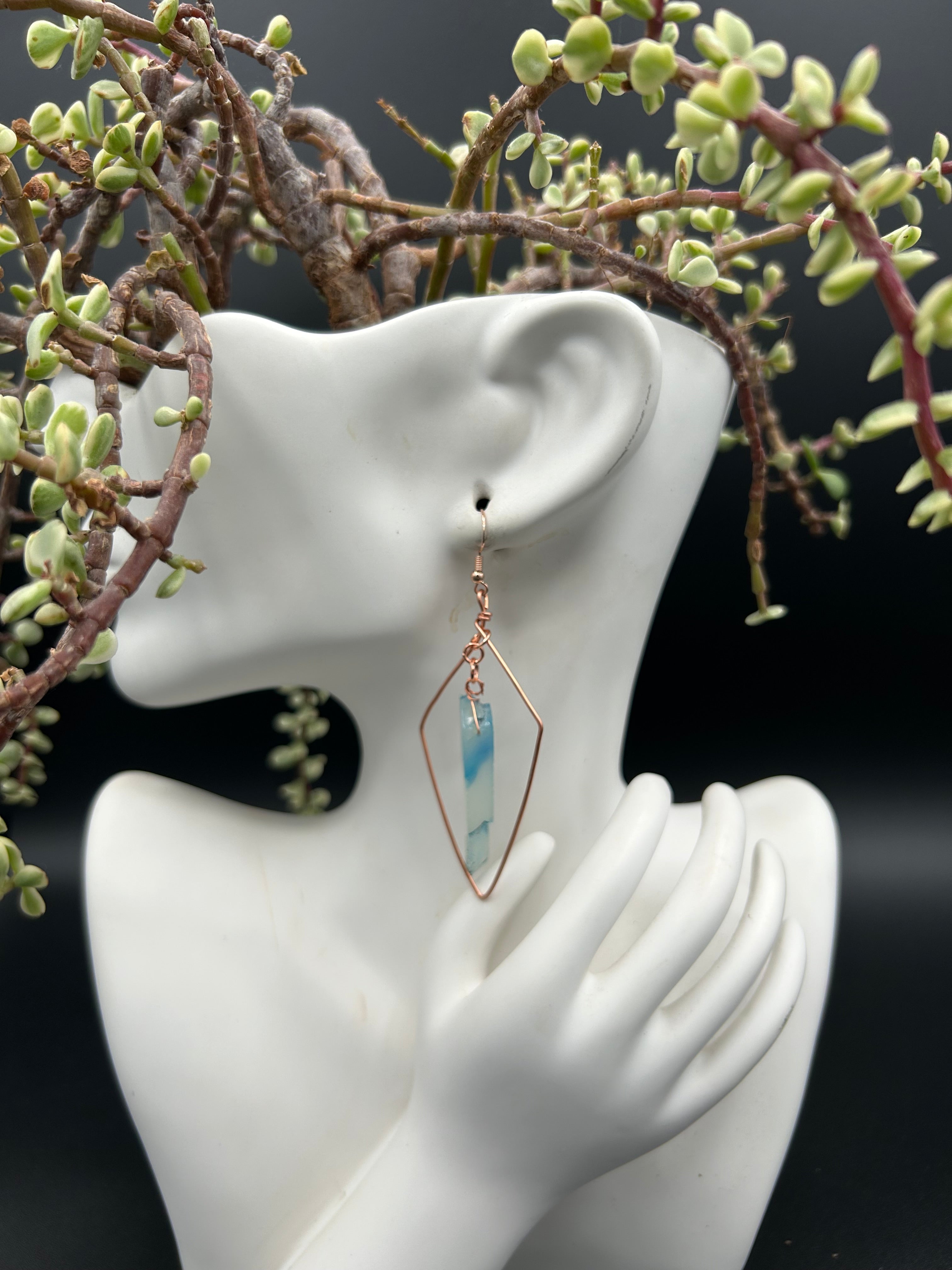 Layered Earth Earrings