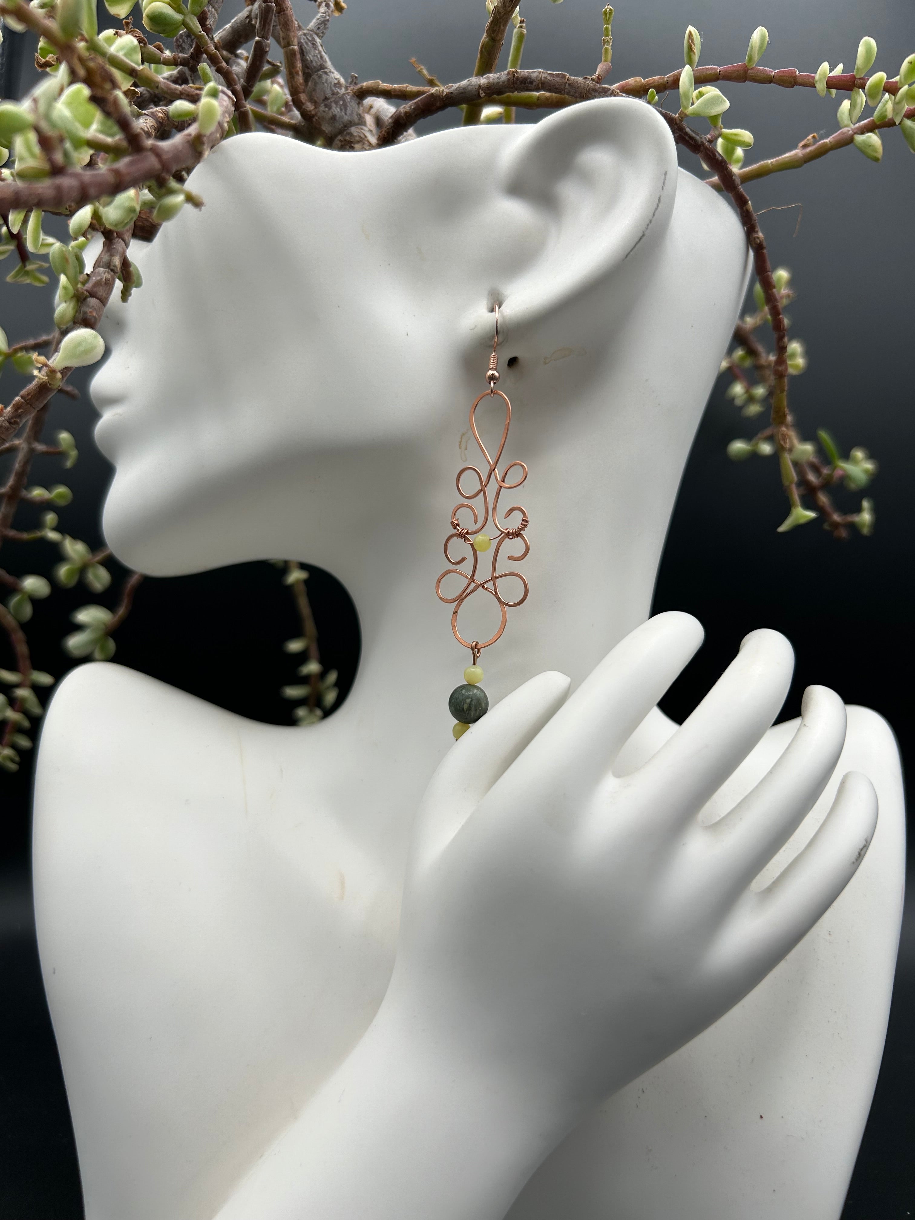 Emerald Current Earrings