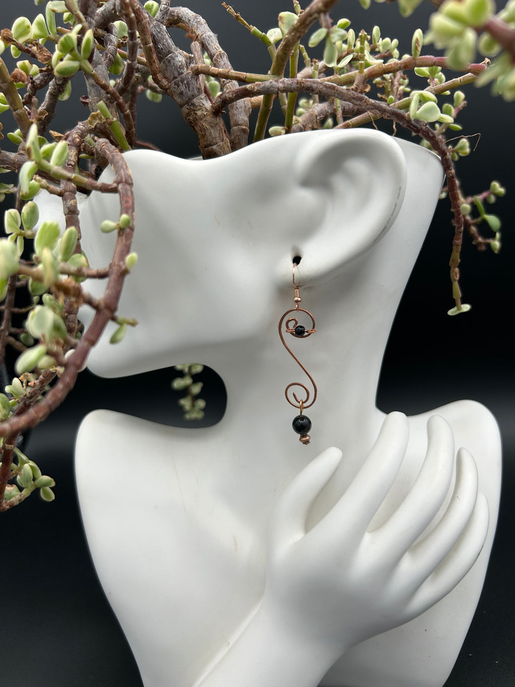 Grounded Shield Earrings