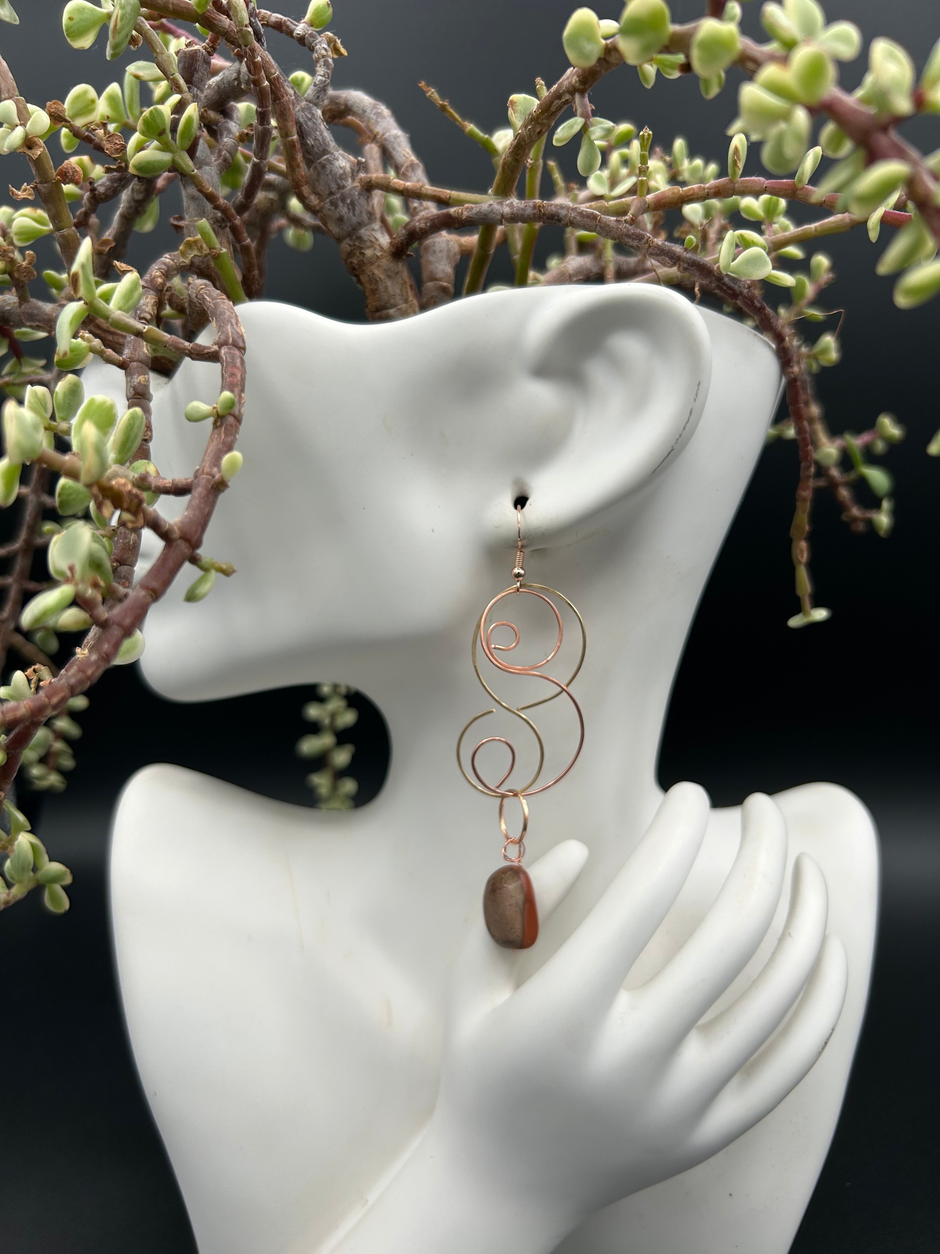 Steady Flame Earrings