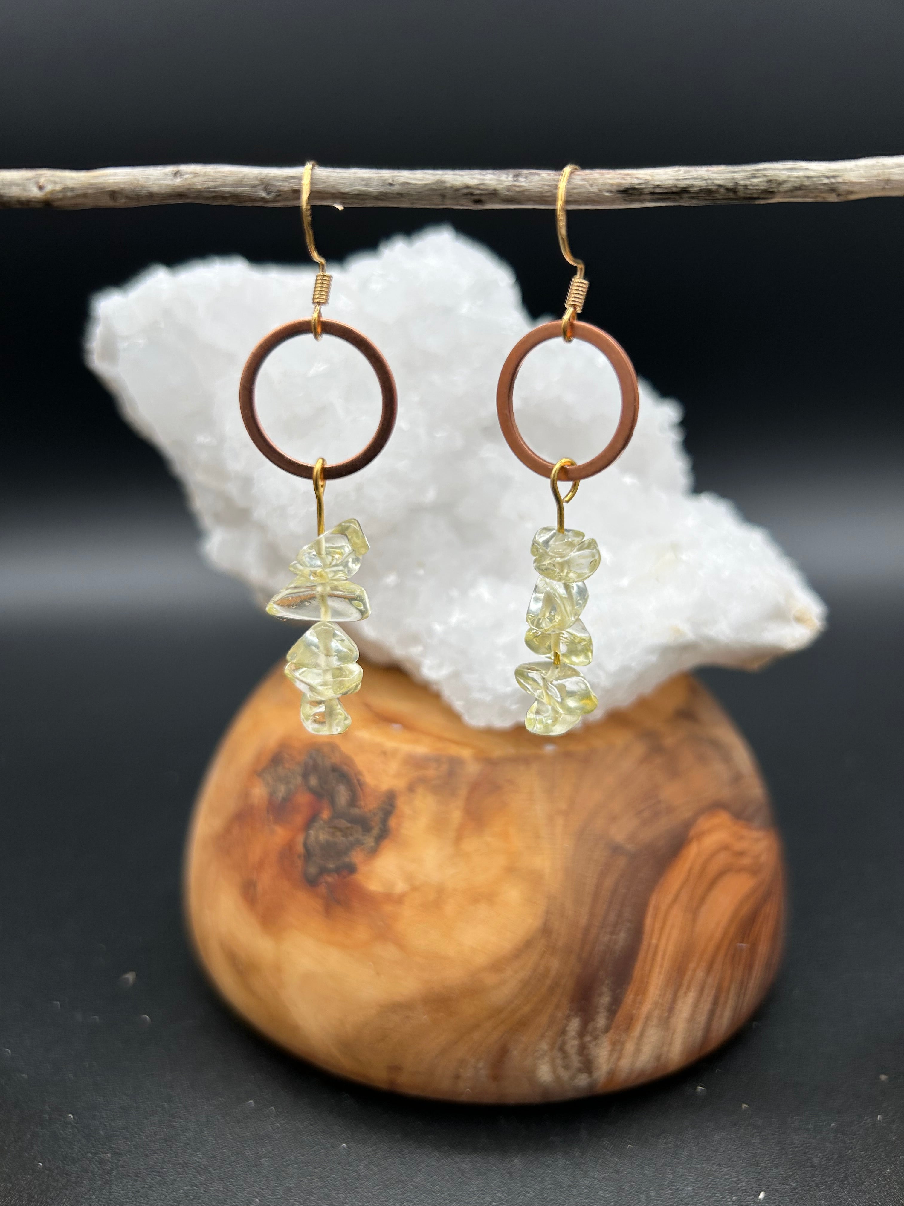 Golden Light Earrings