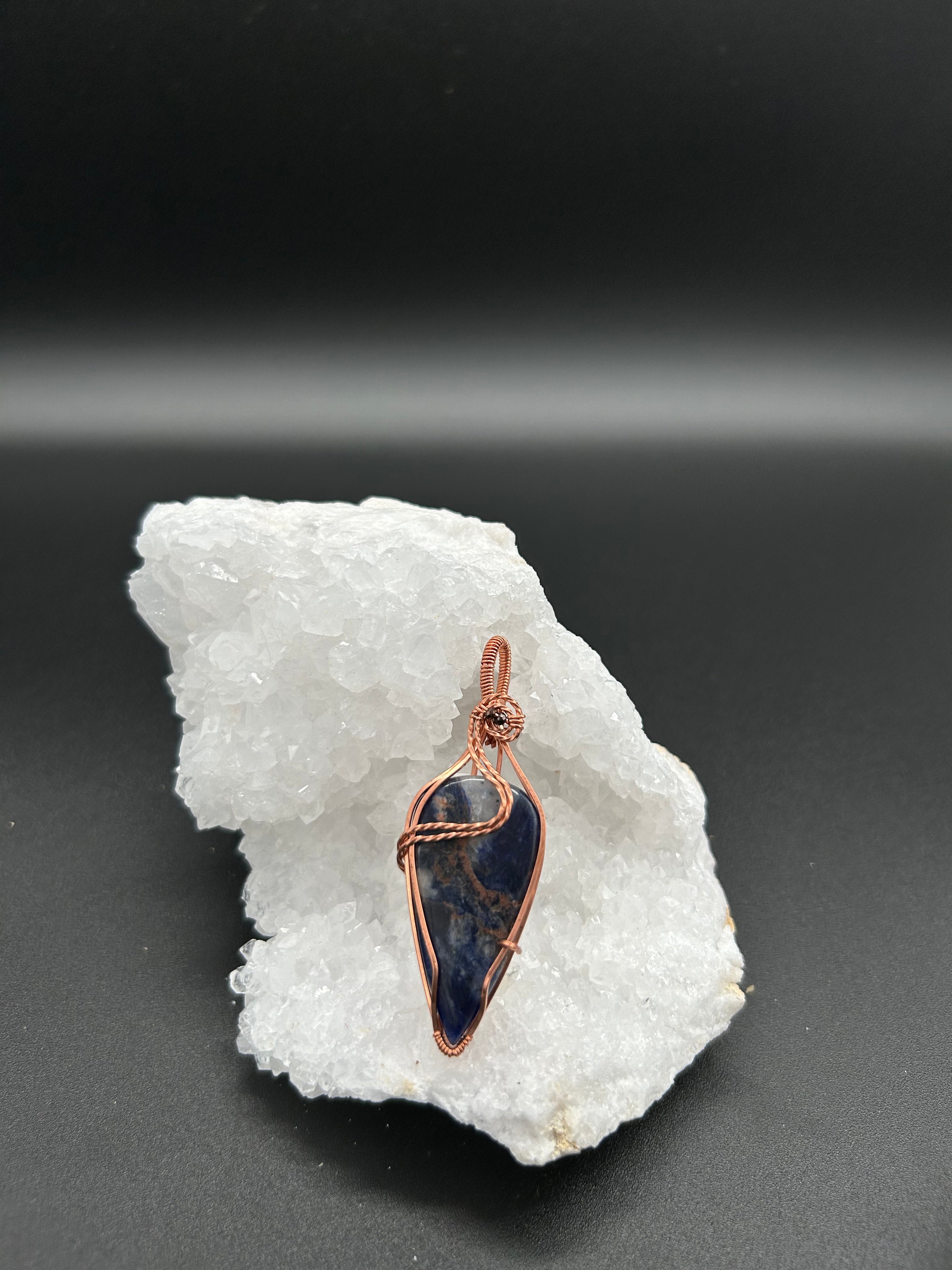 Sodalite in Copper