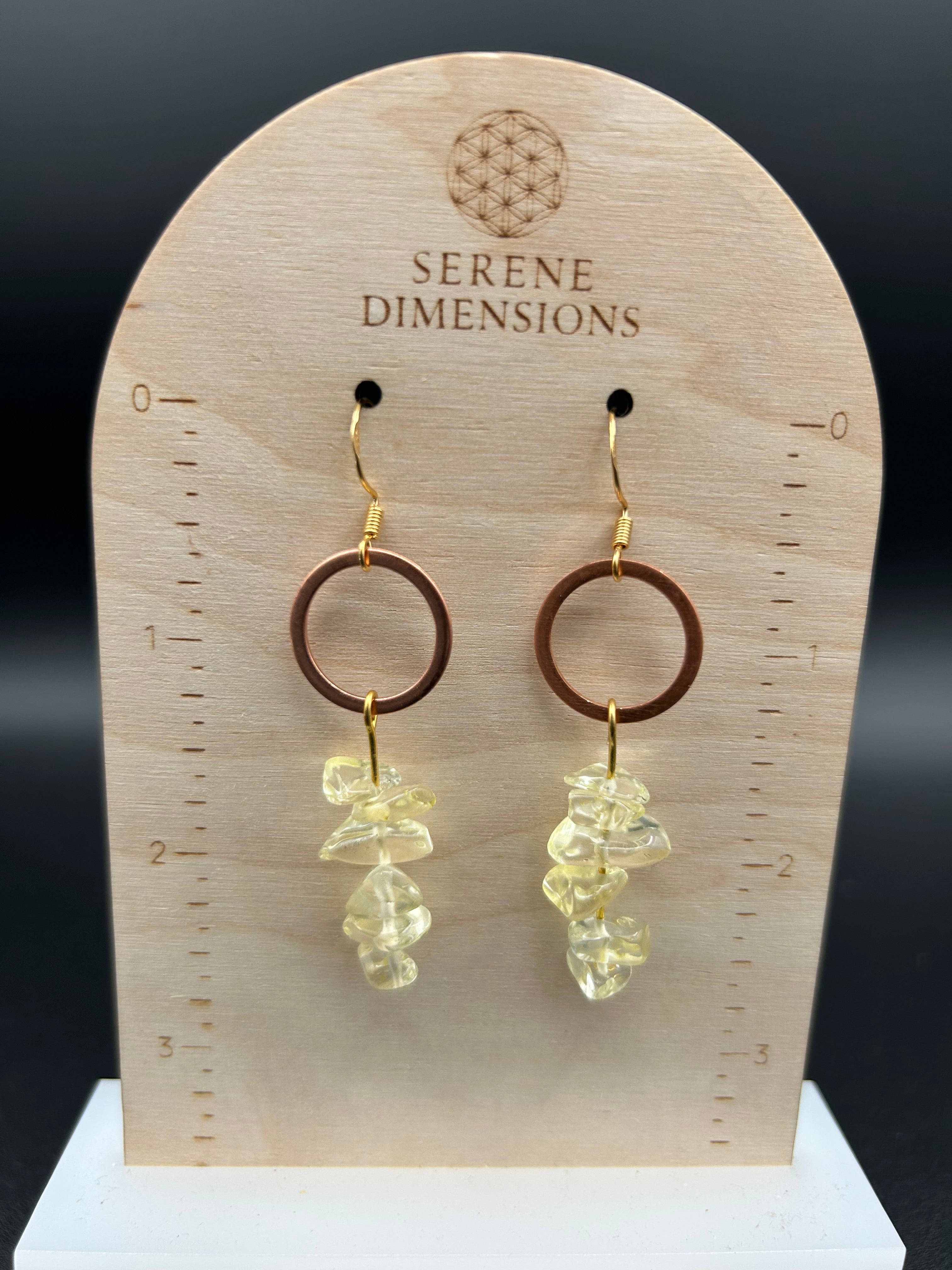 Golden Light Earrings