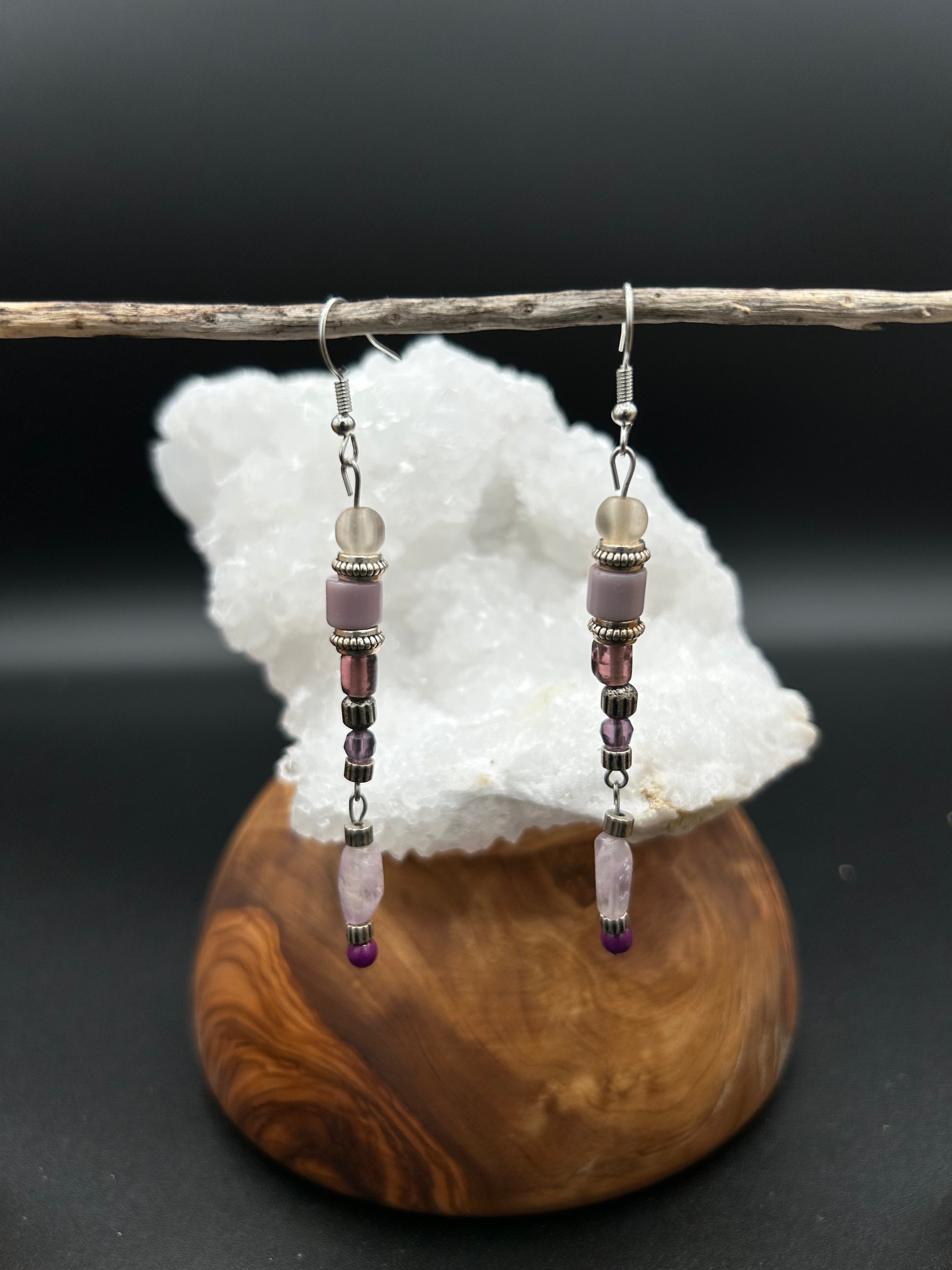 Amethyst and Rose Quartz