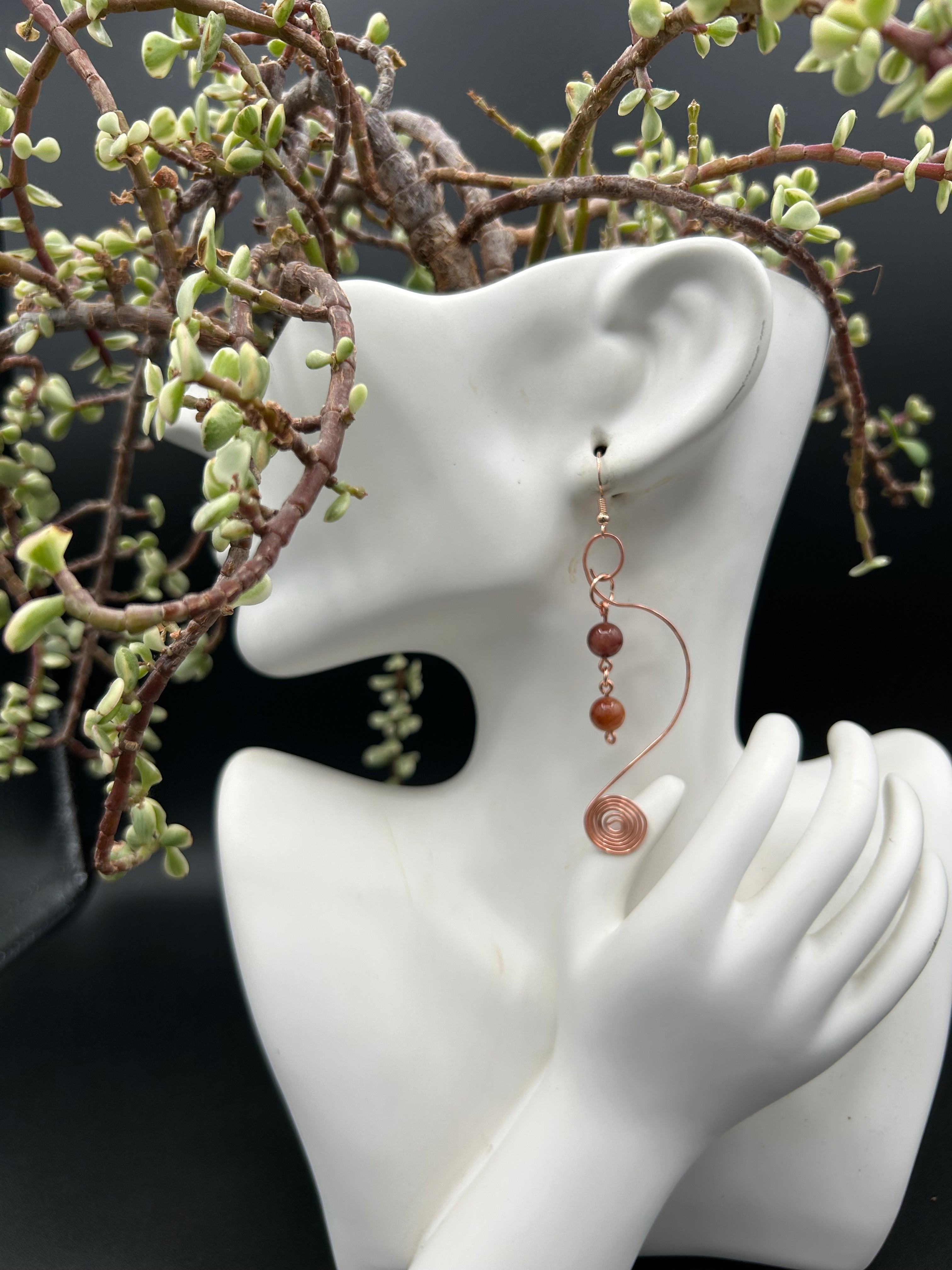 Clear Momentum Earrings