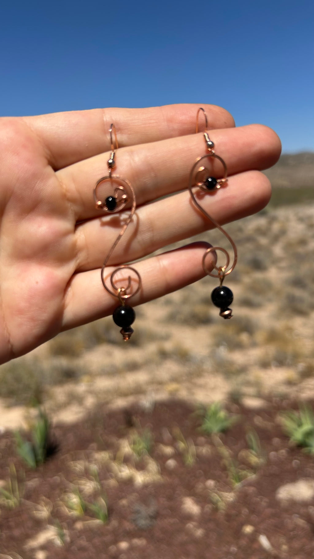 Grounded Shield Earrings