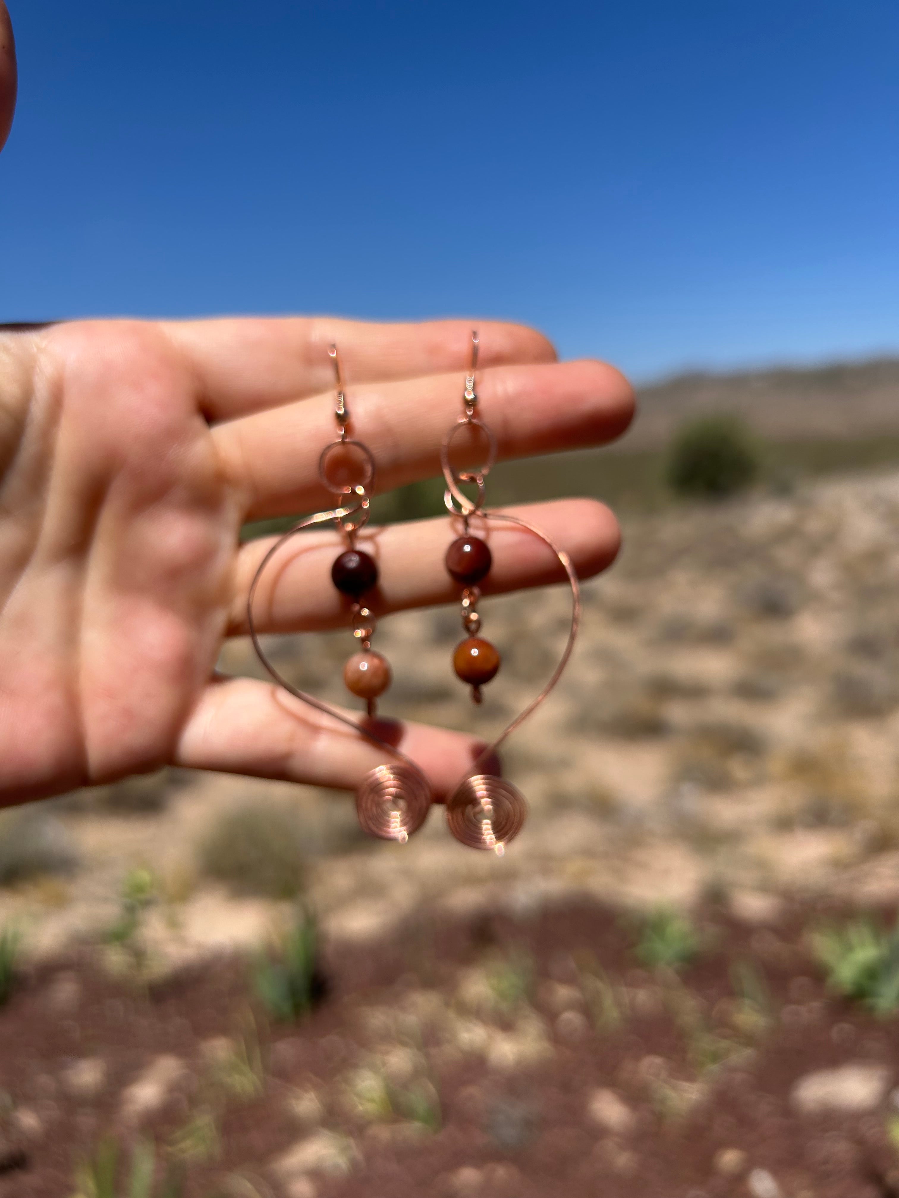 Clear Momentum Earrings