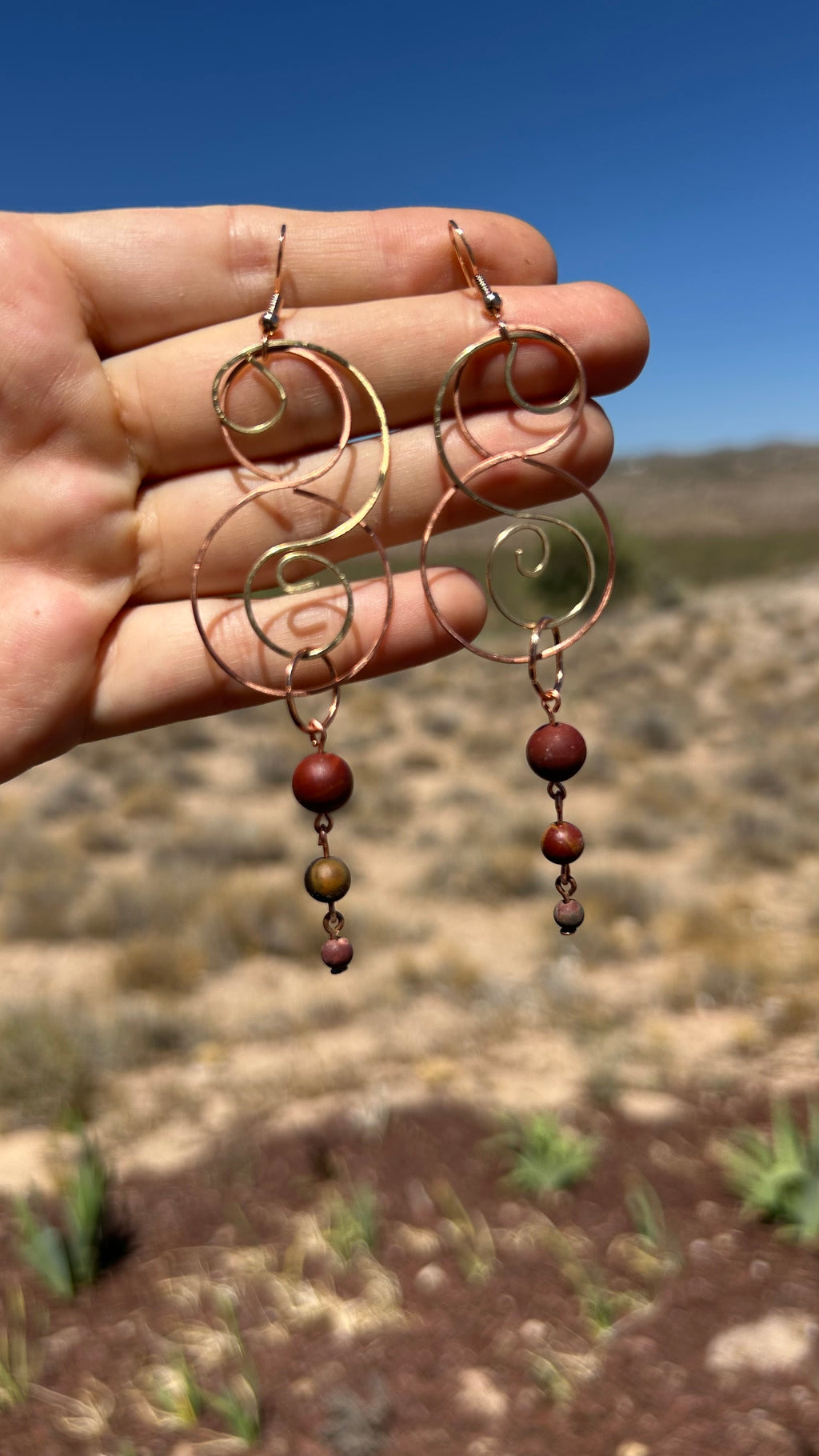 Flowing Earth Earrings
