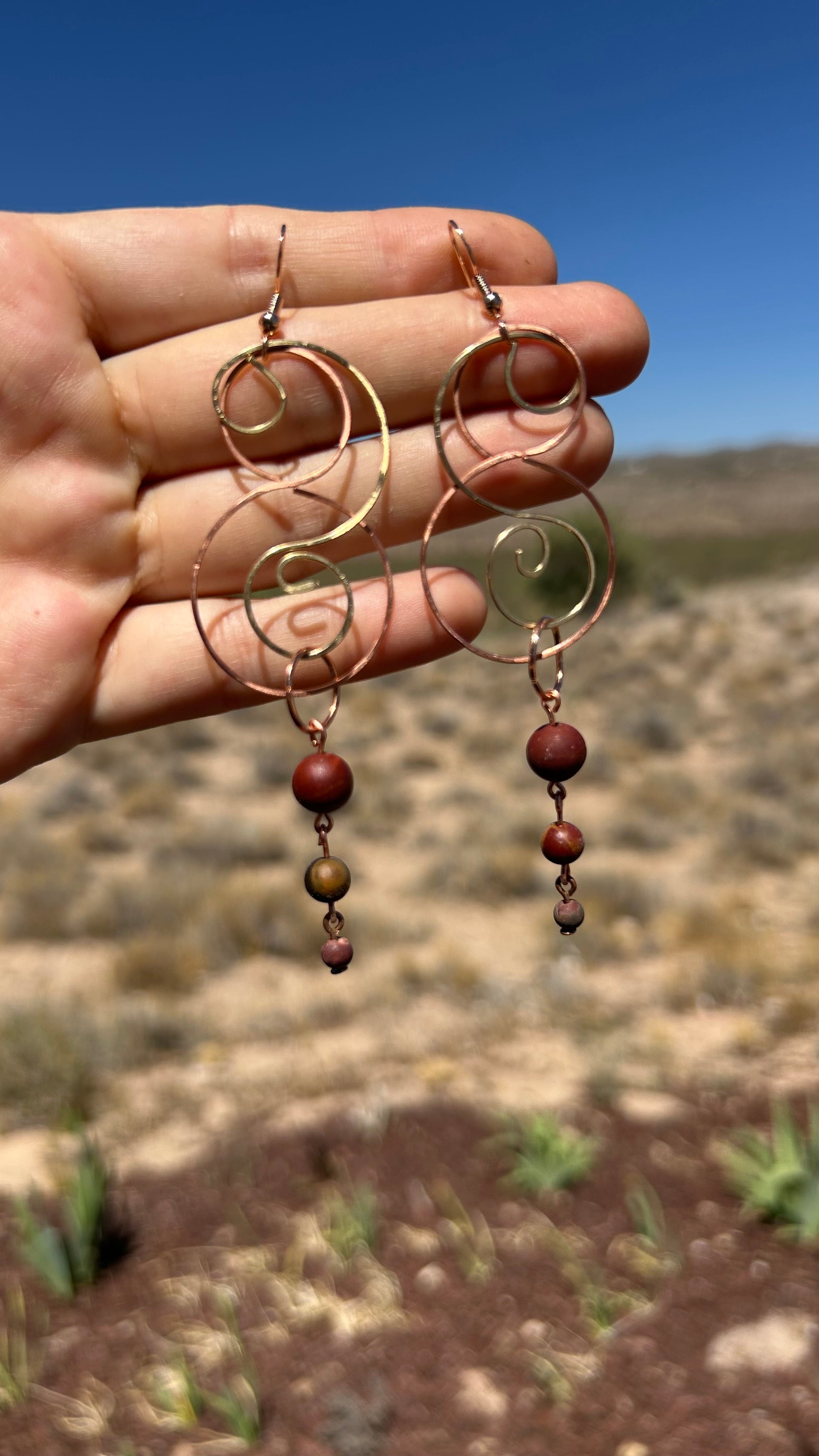 Flowing Earth Earrings