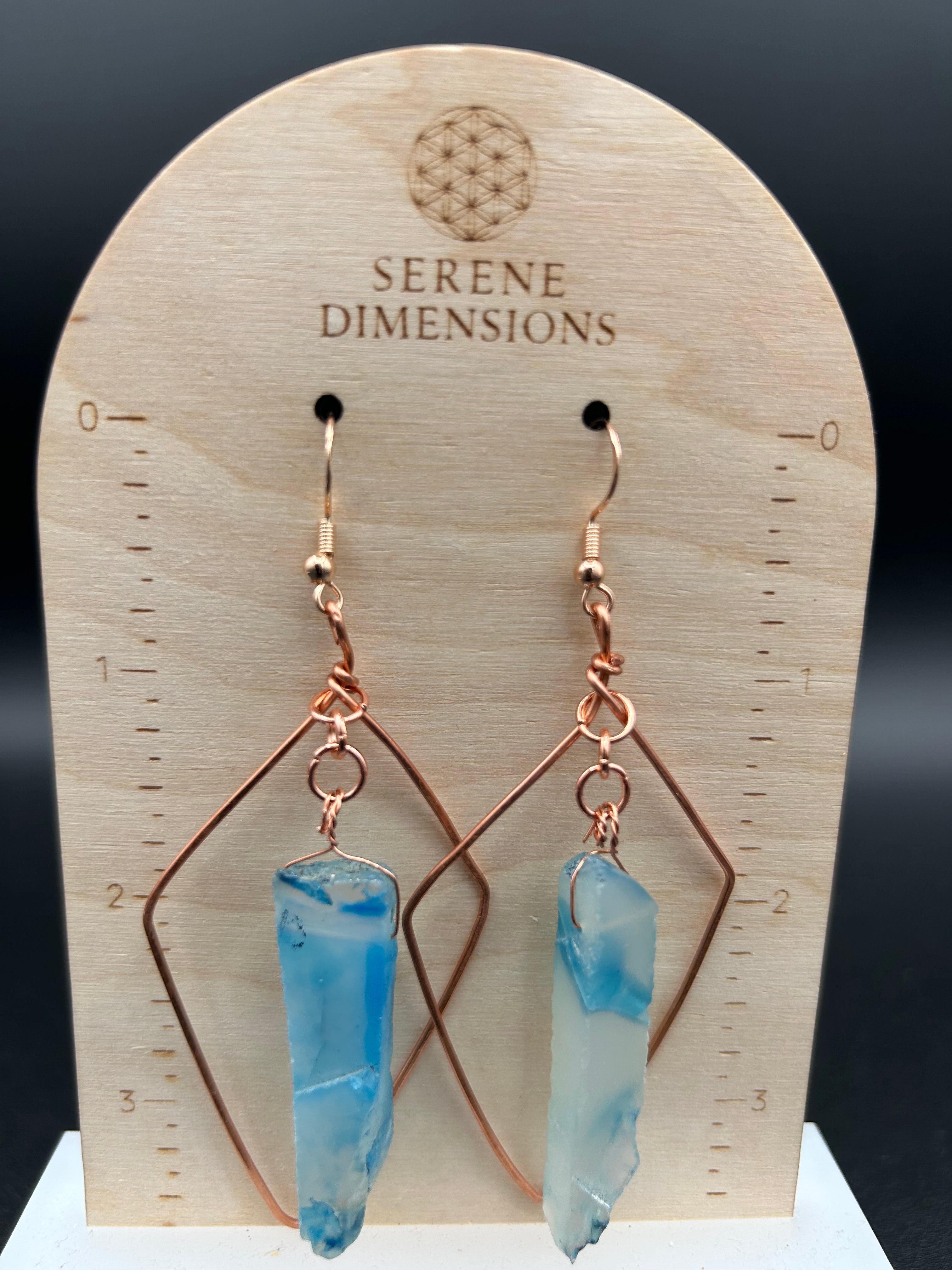 Layered Earth Earrings