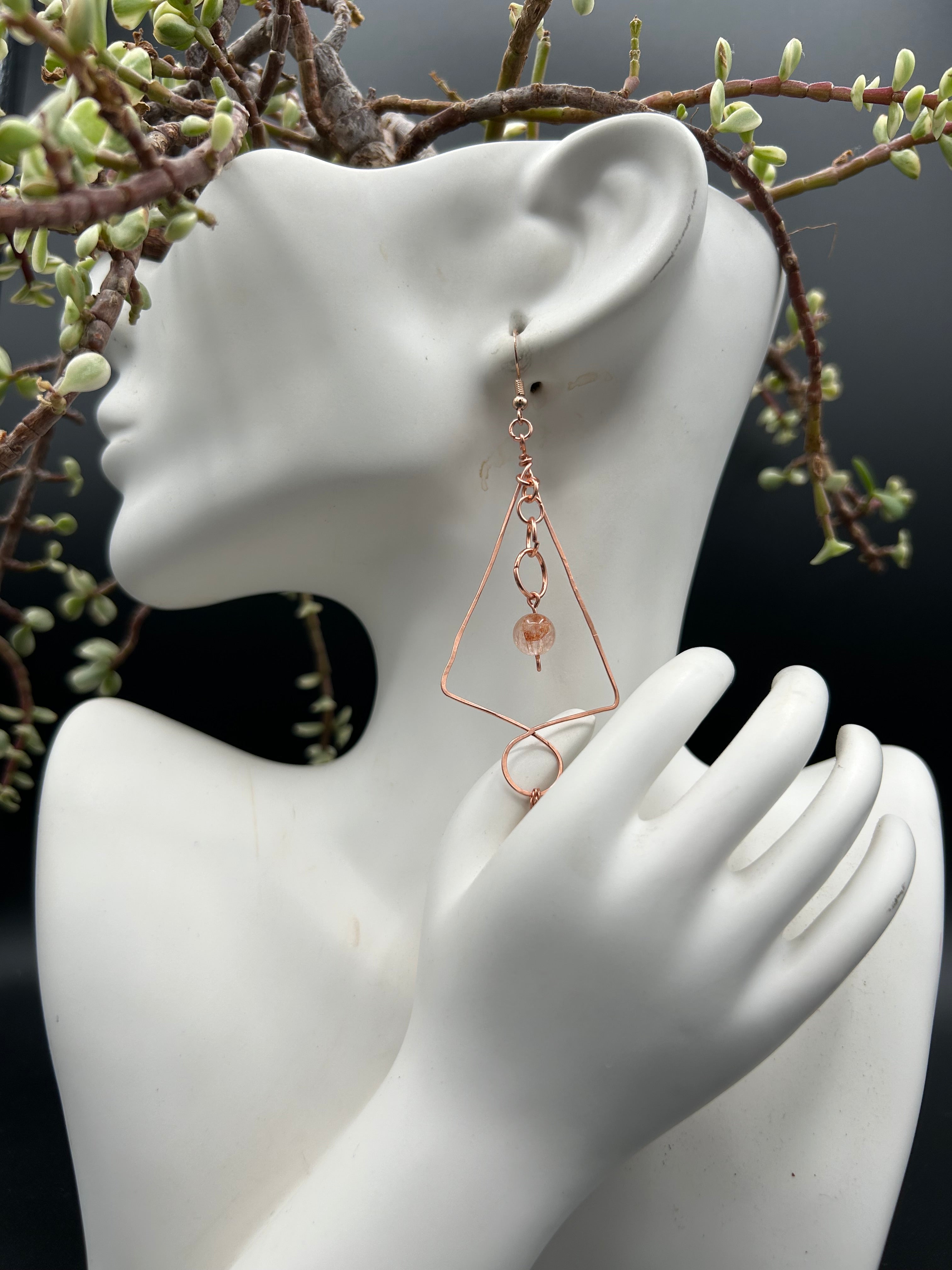 Clear Path Earrings