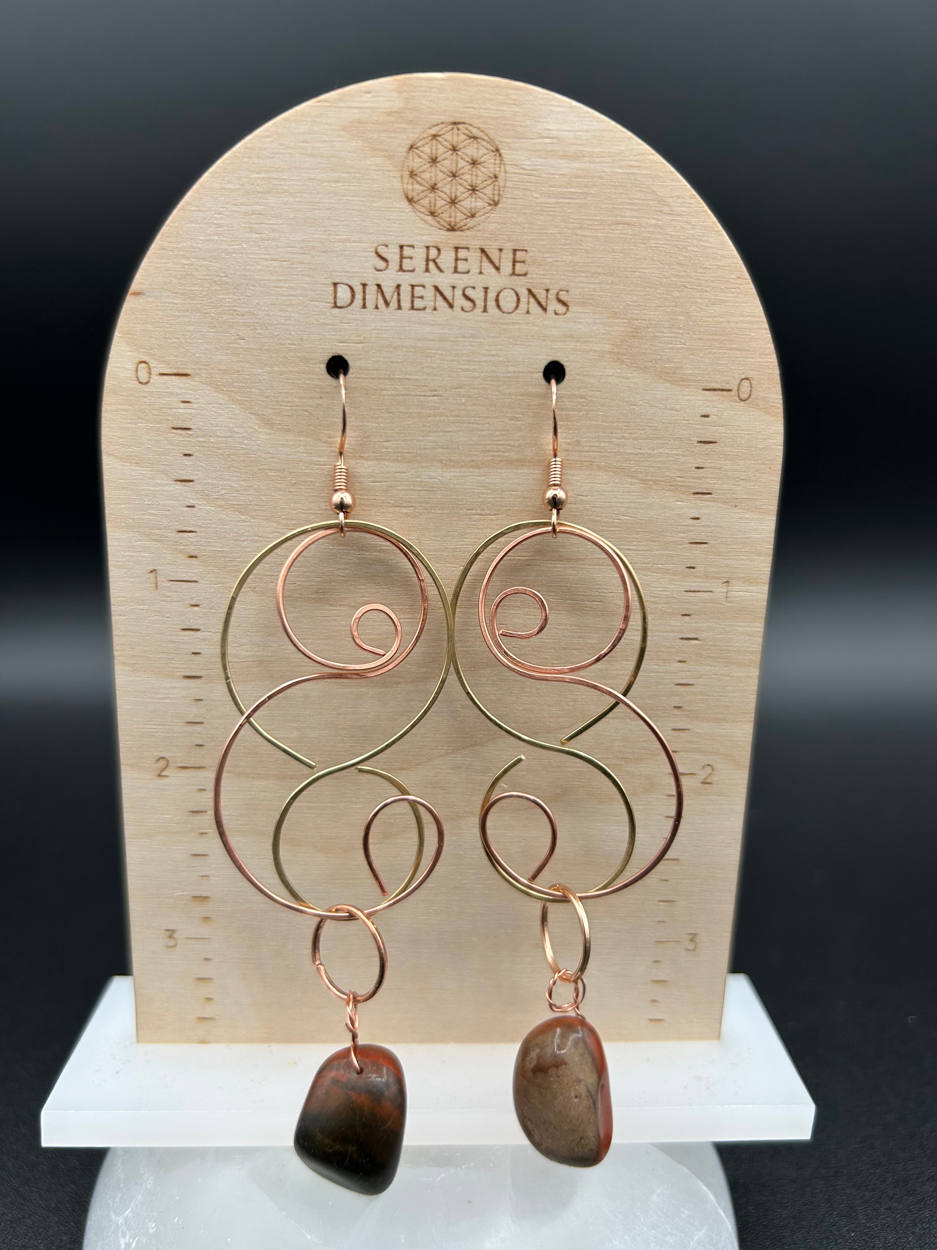 Steady Flame Earrings
