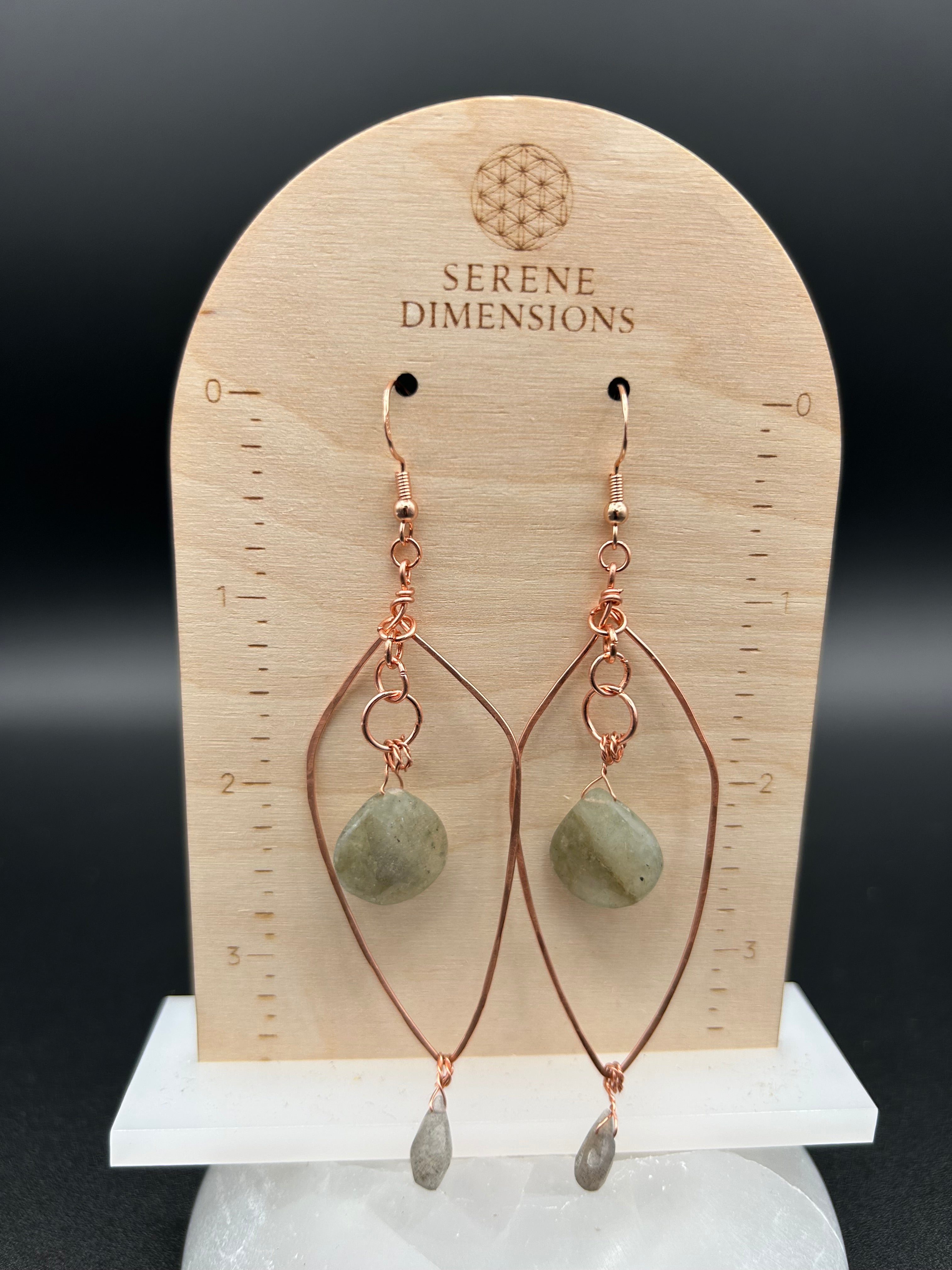 Mystic Shield Earrings
