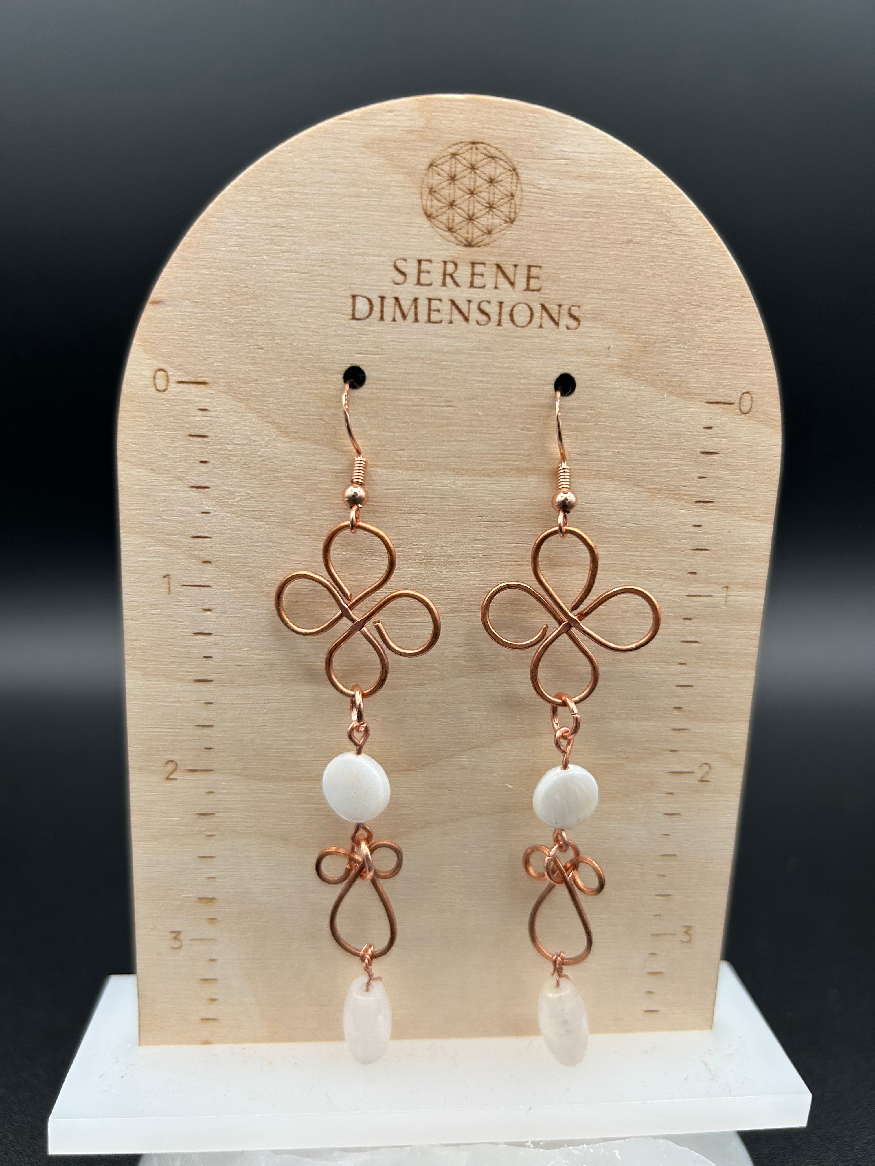 Soft Heart Glow Earrings