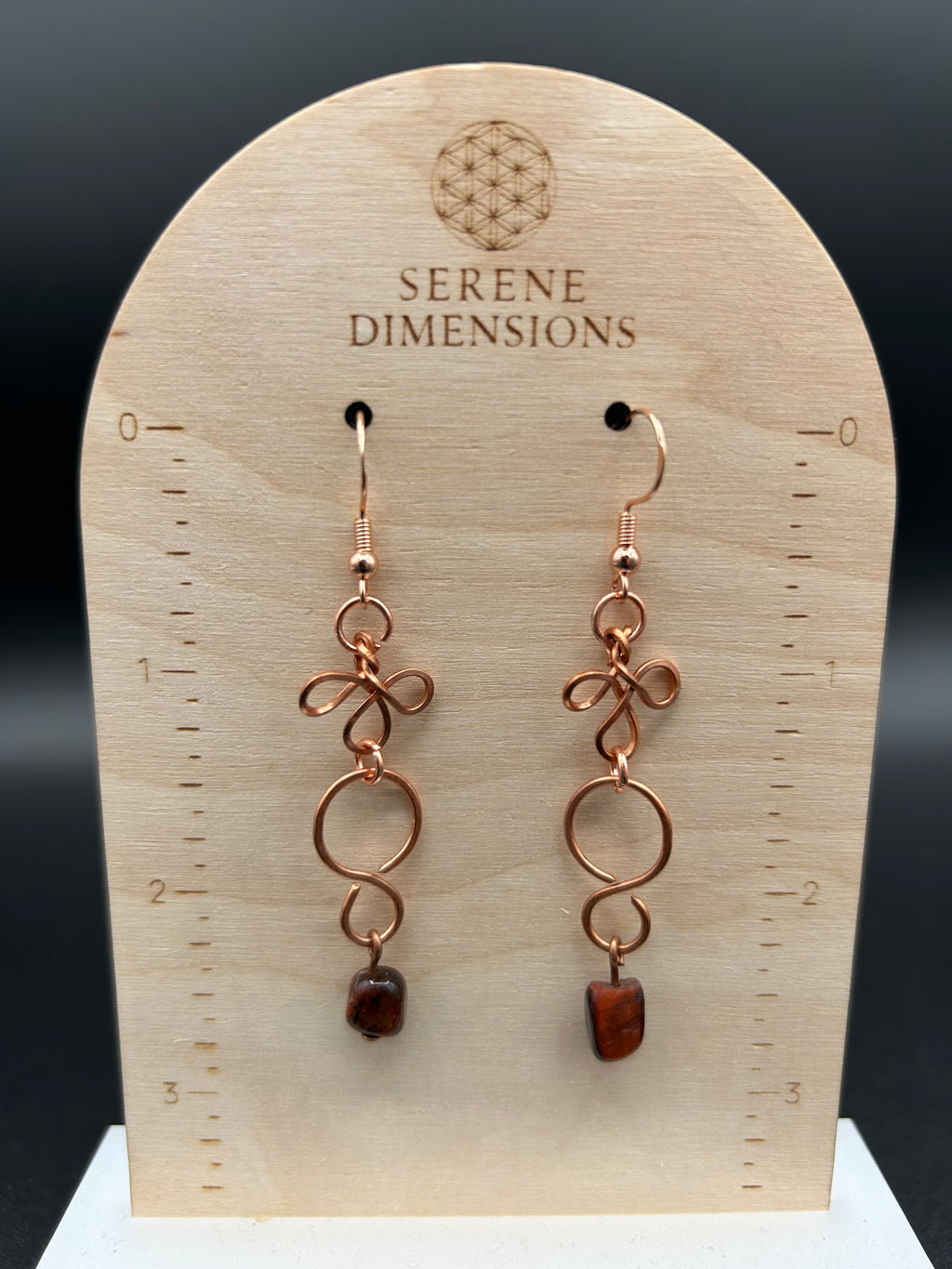 Focused Fire Earrings