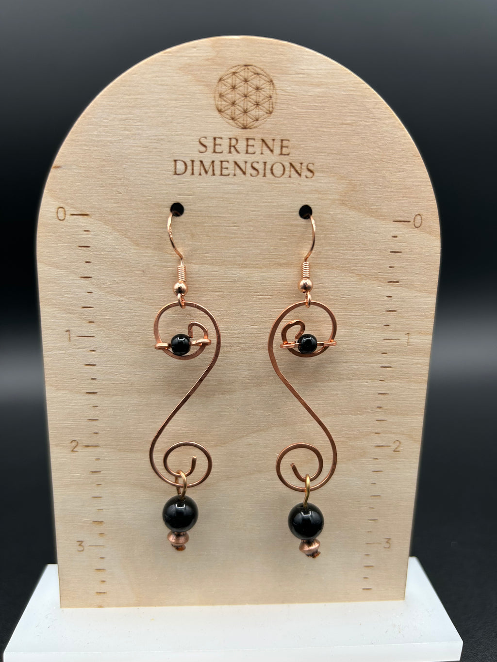 Grounded Shield Earrings
