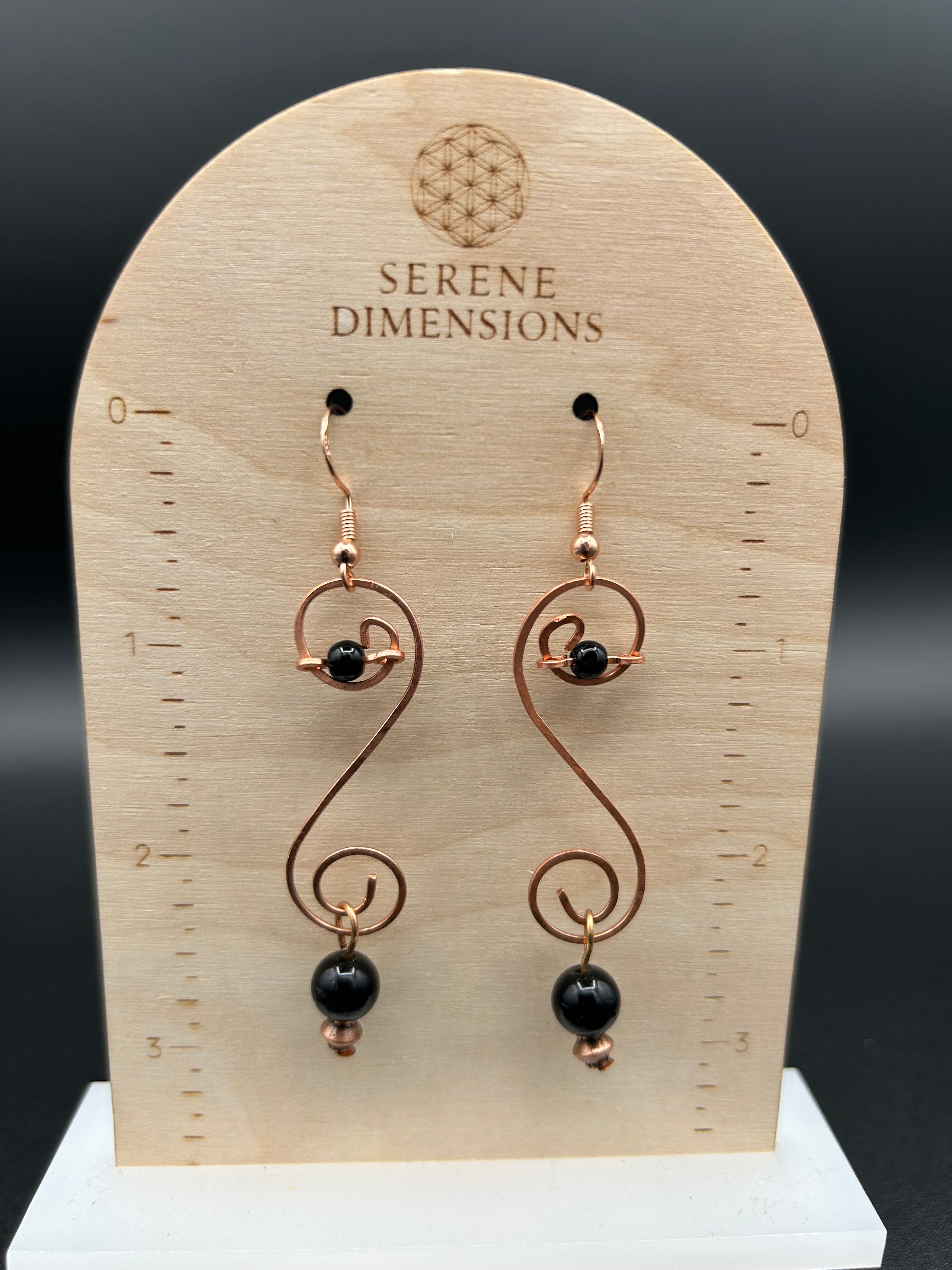 Grounded Shield Earrings