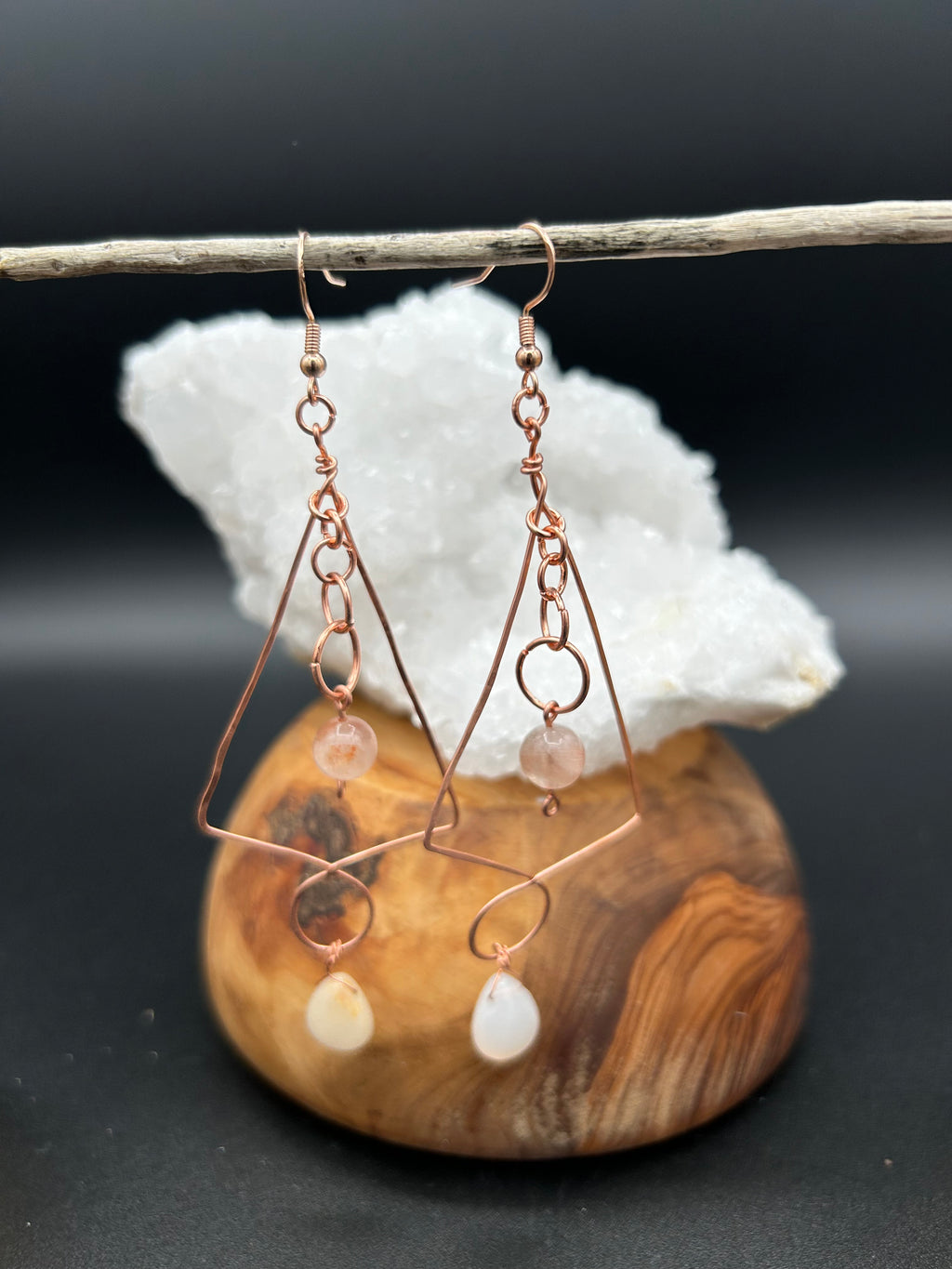 Clear Path Earrings