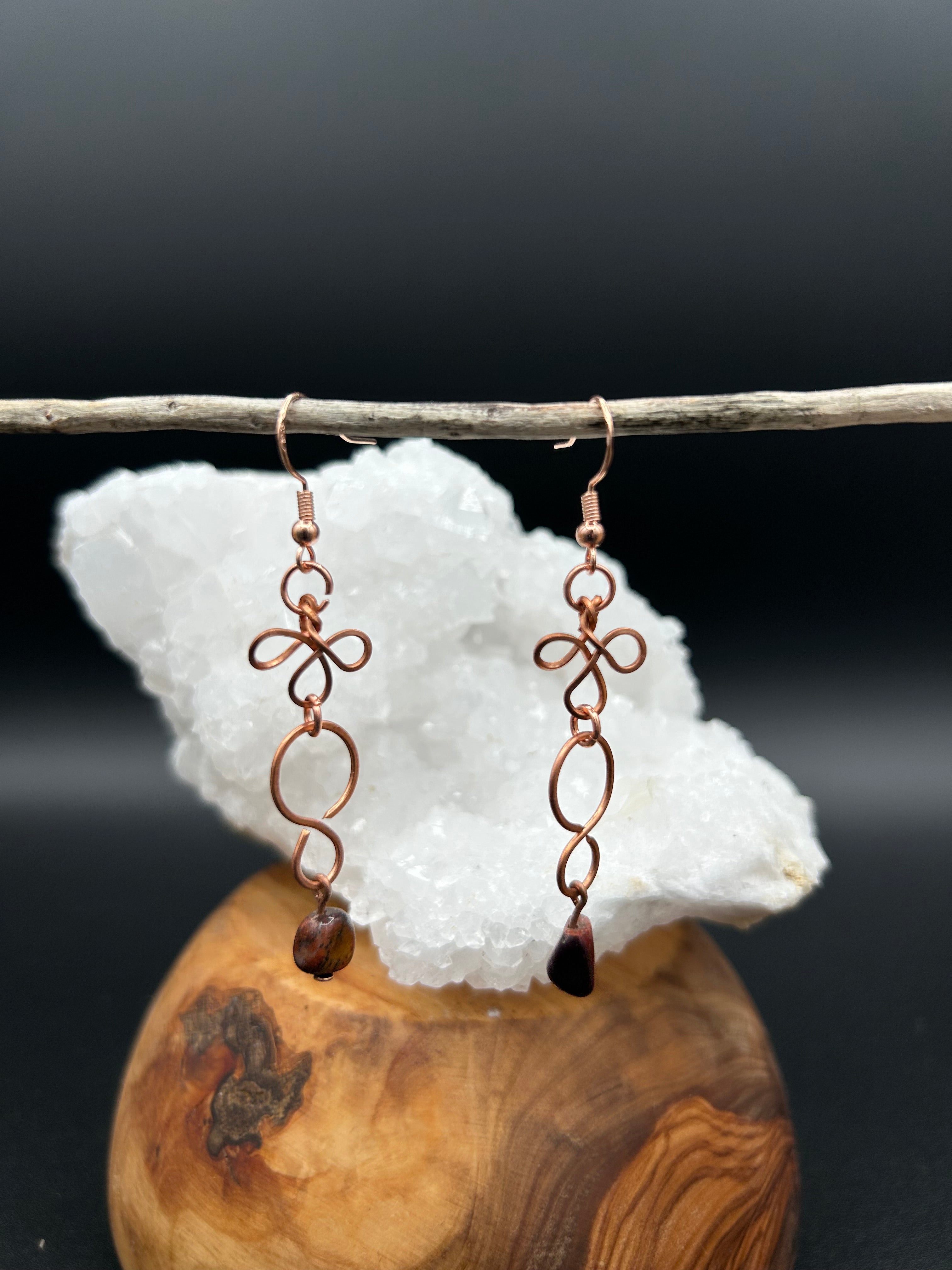 Focused Fire Earrings