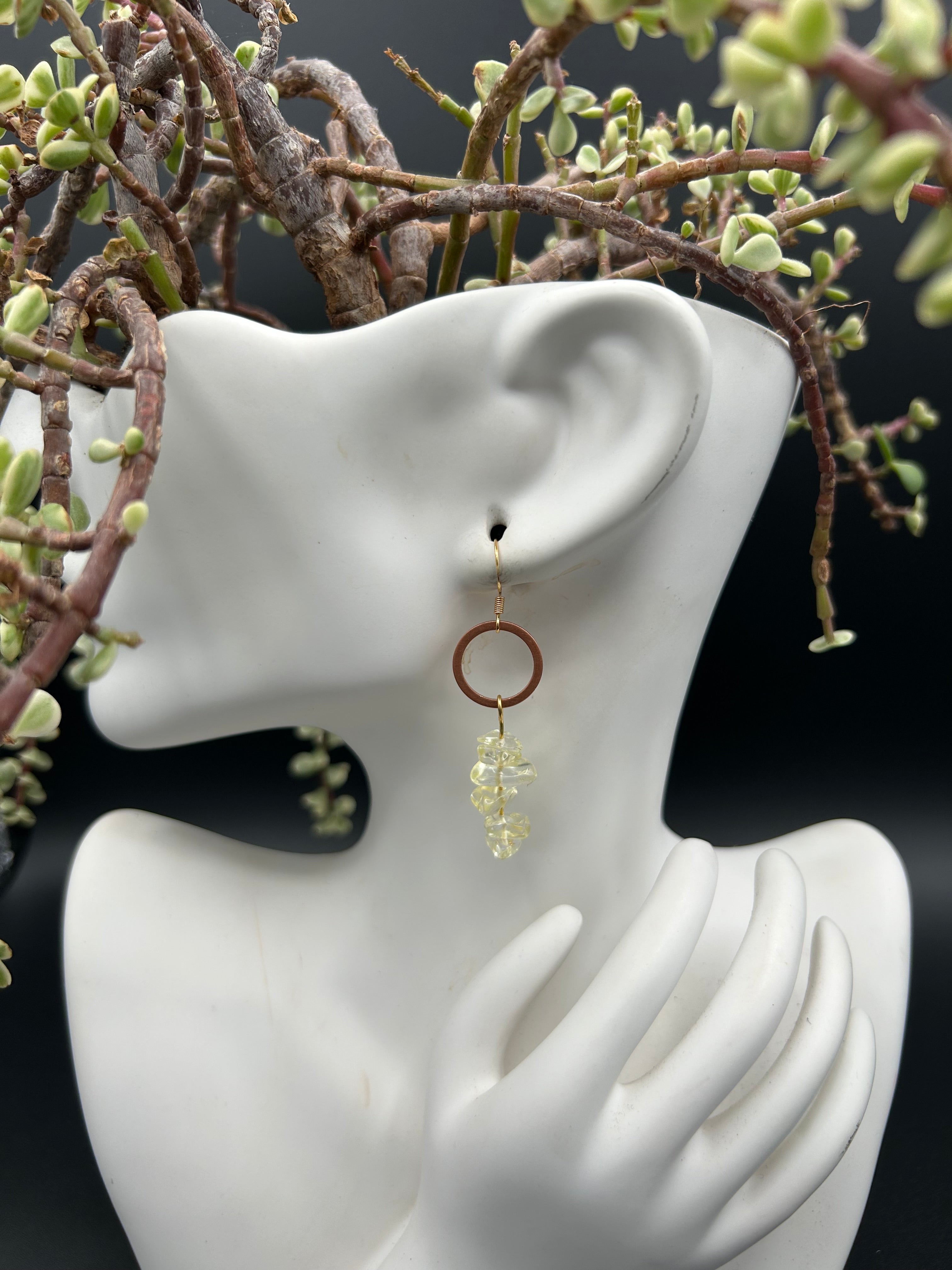Golden Light Earrings