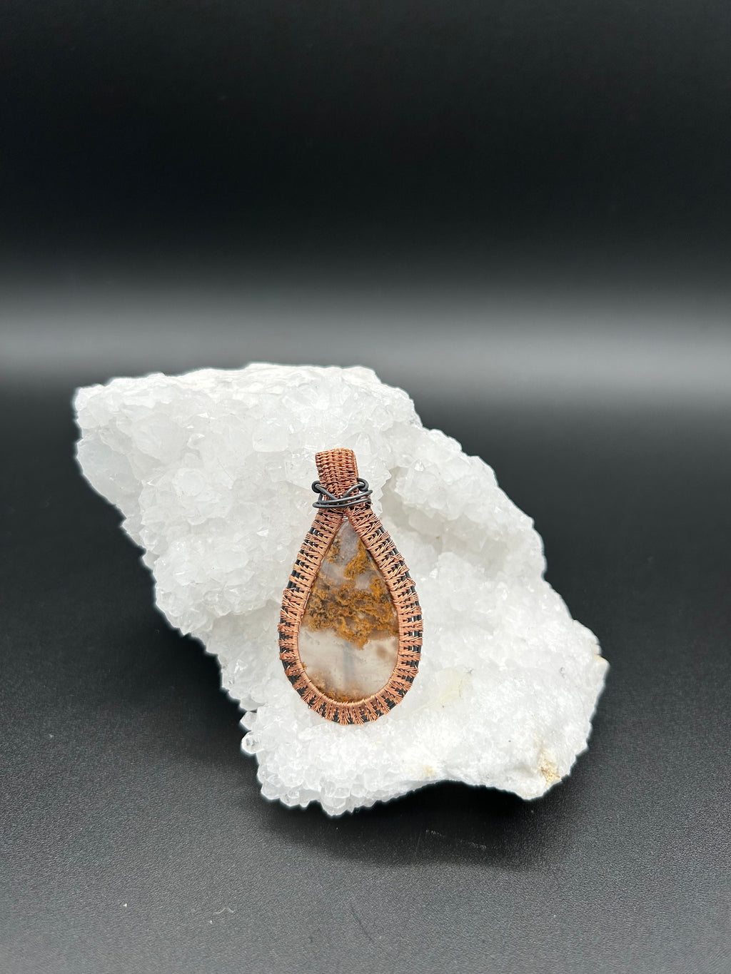 Midnight Shield Necklace