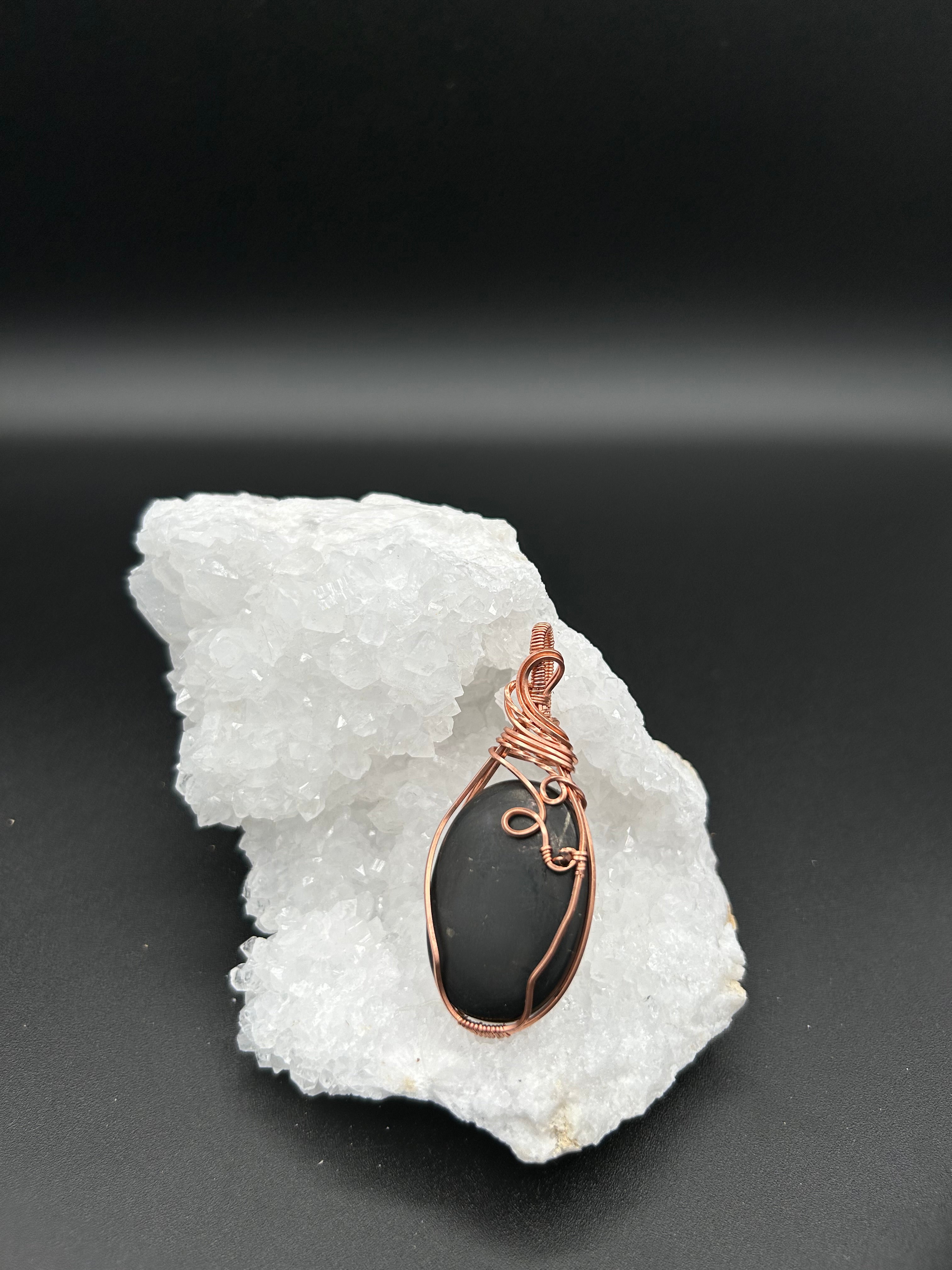 Grounded Shield Necklace