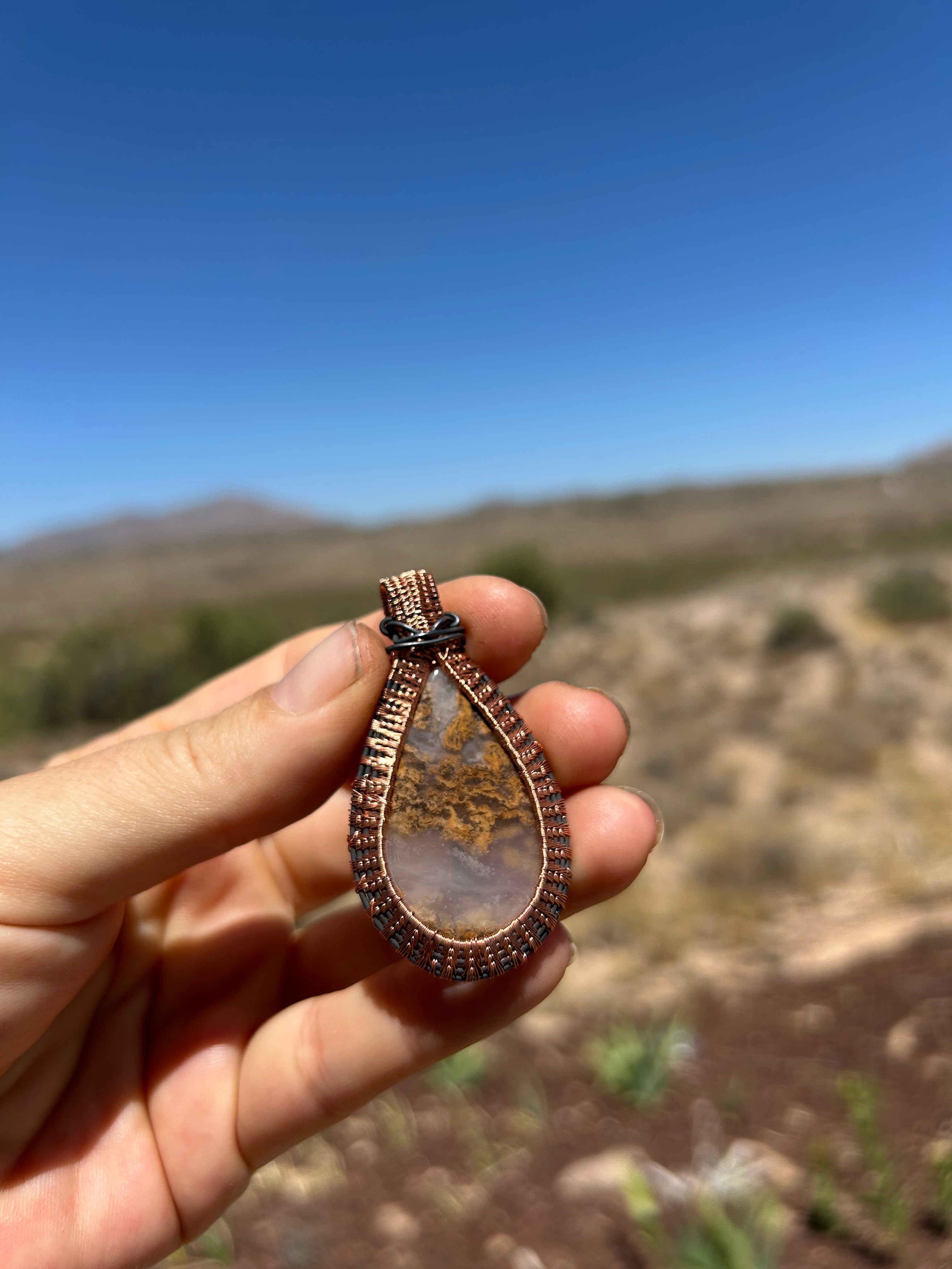 Midnight Shield Necklace
