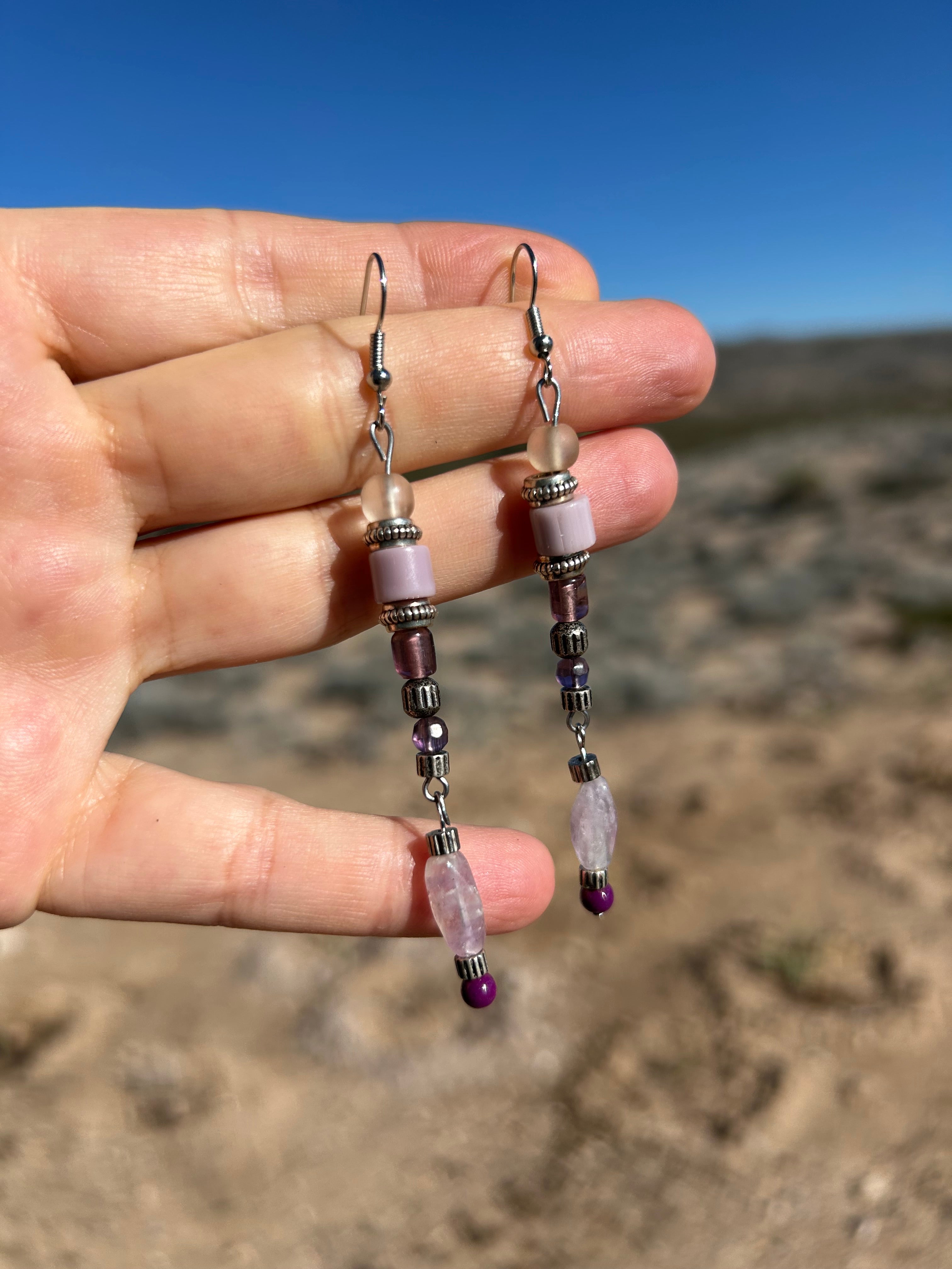 Amethyst and Rose Quartz