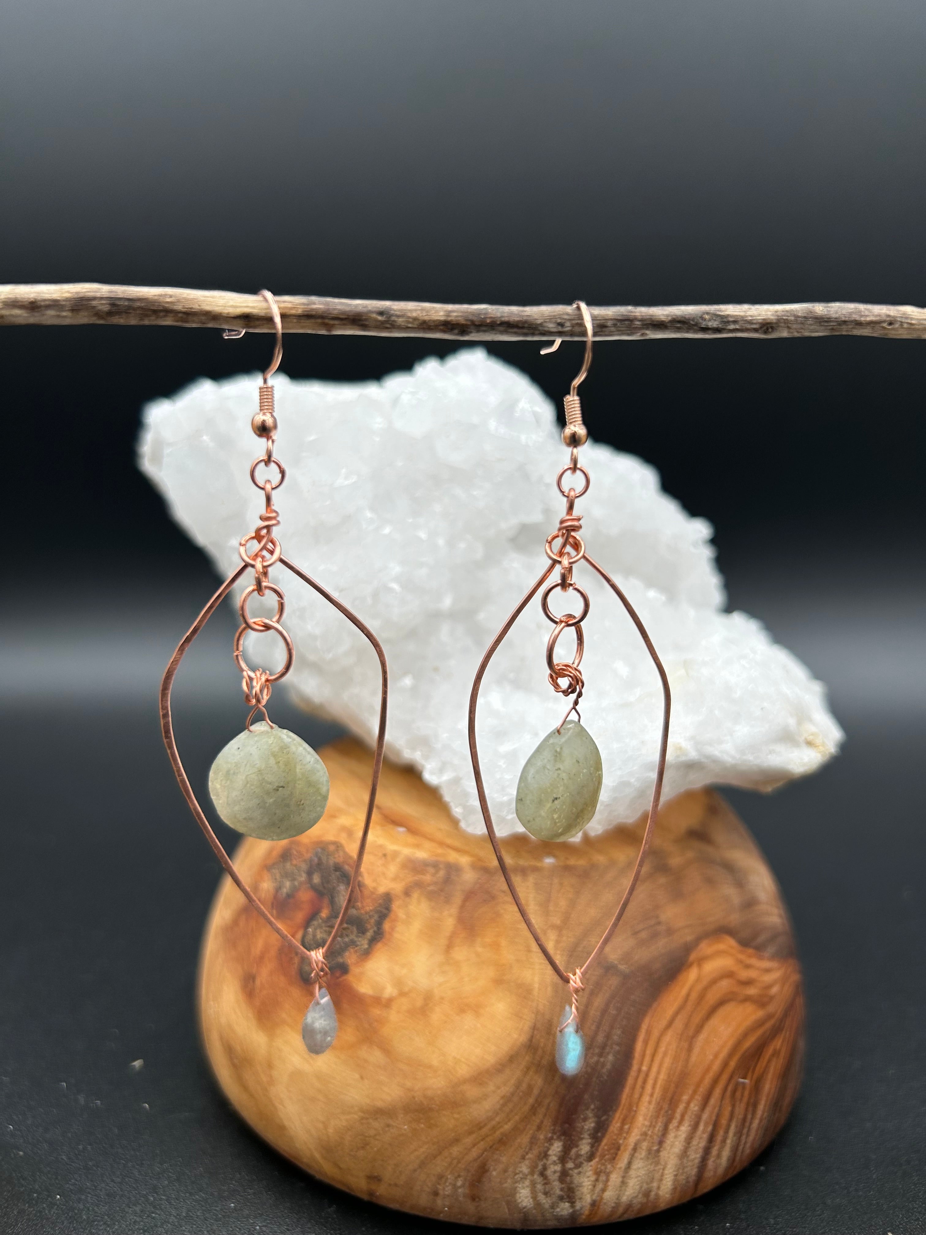 Mystic Shield Earrings