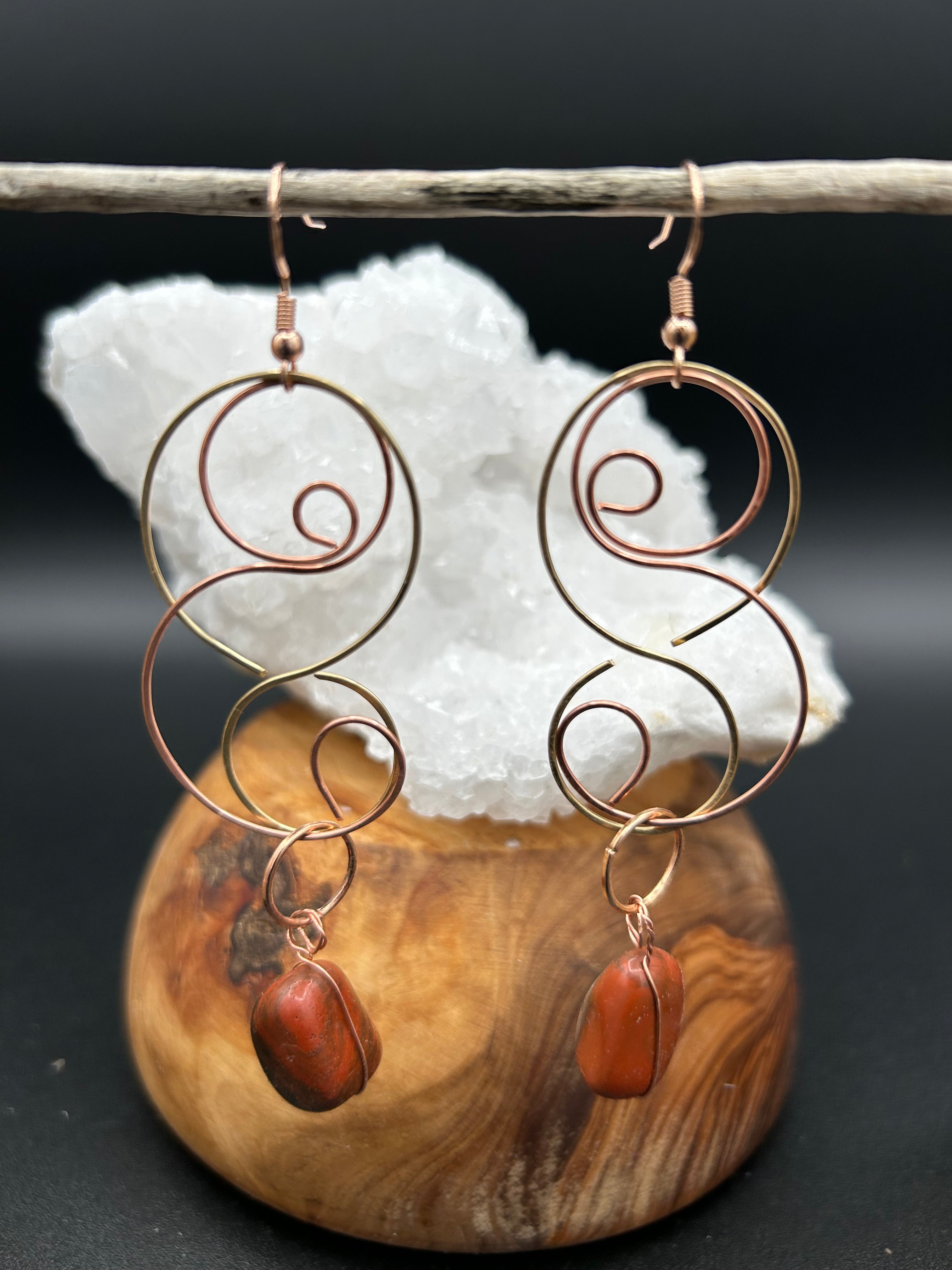 Steady Flame Earrings