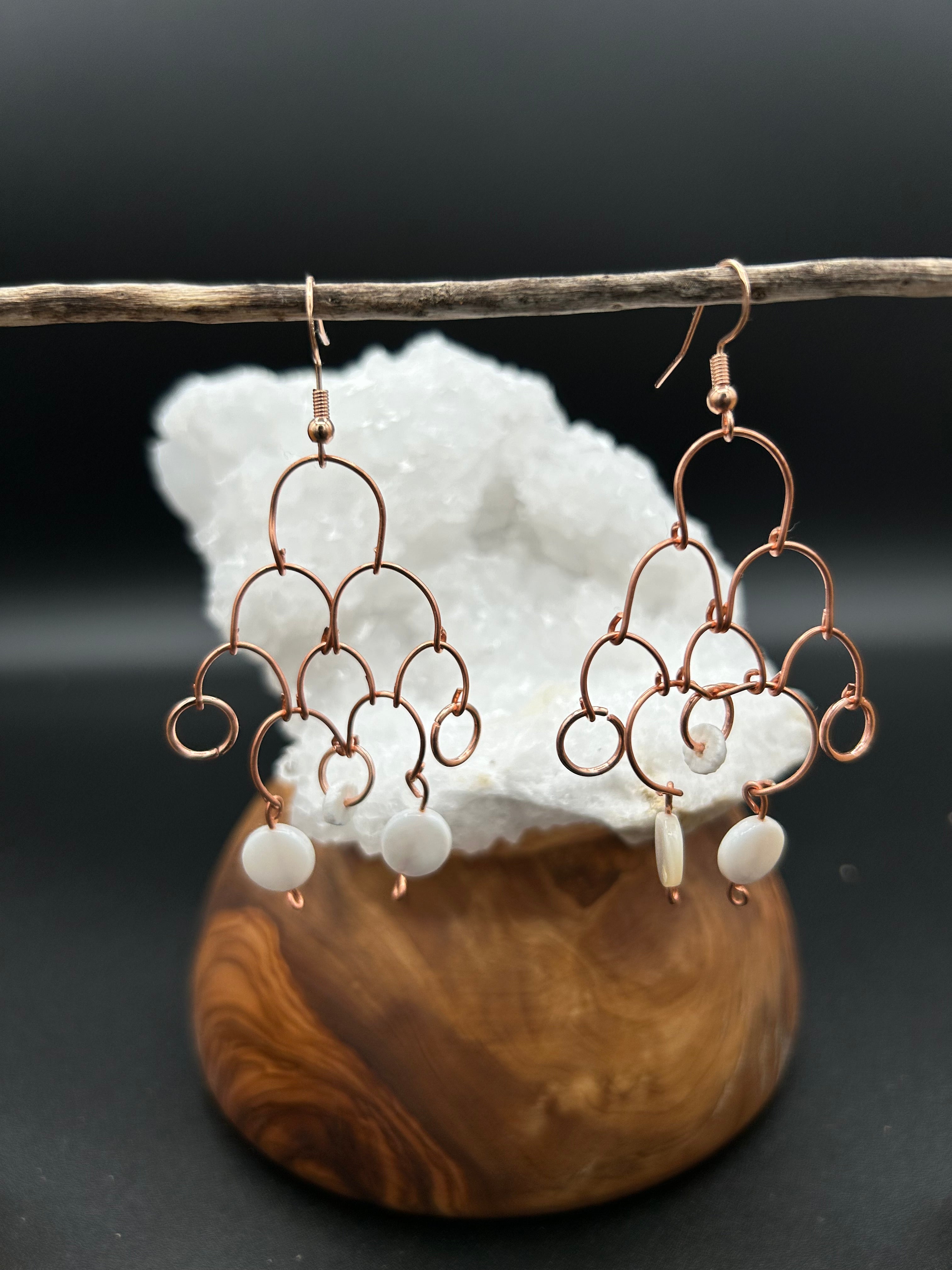 Soft Shield Earrings