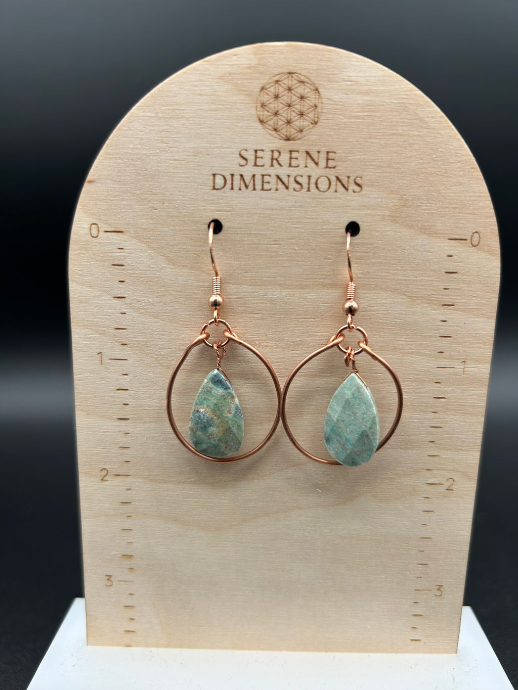 Heart Fire Alignment Earrings
