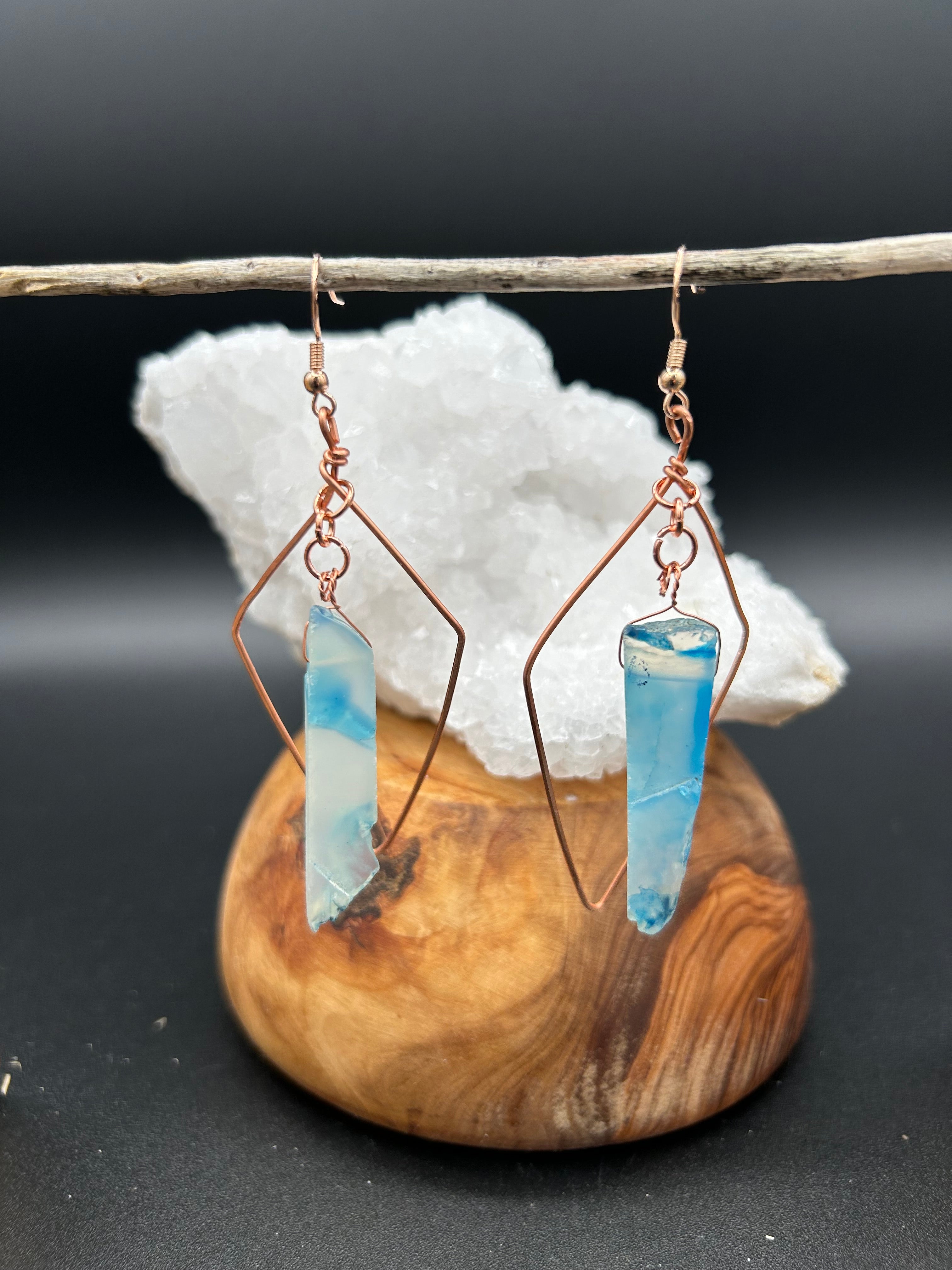 Layered Earth Earrings