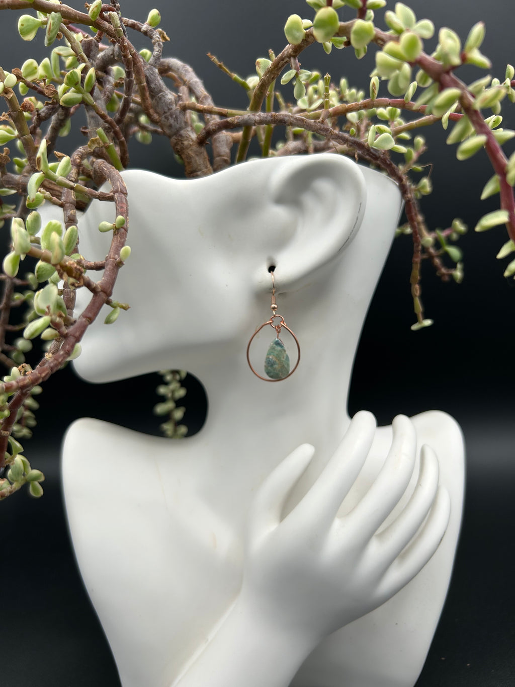 Heart Fire Alignment Earrings