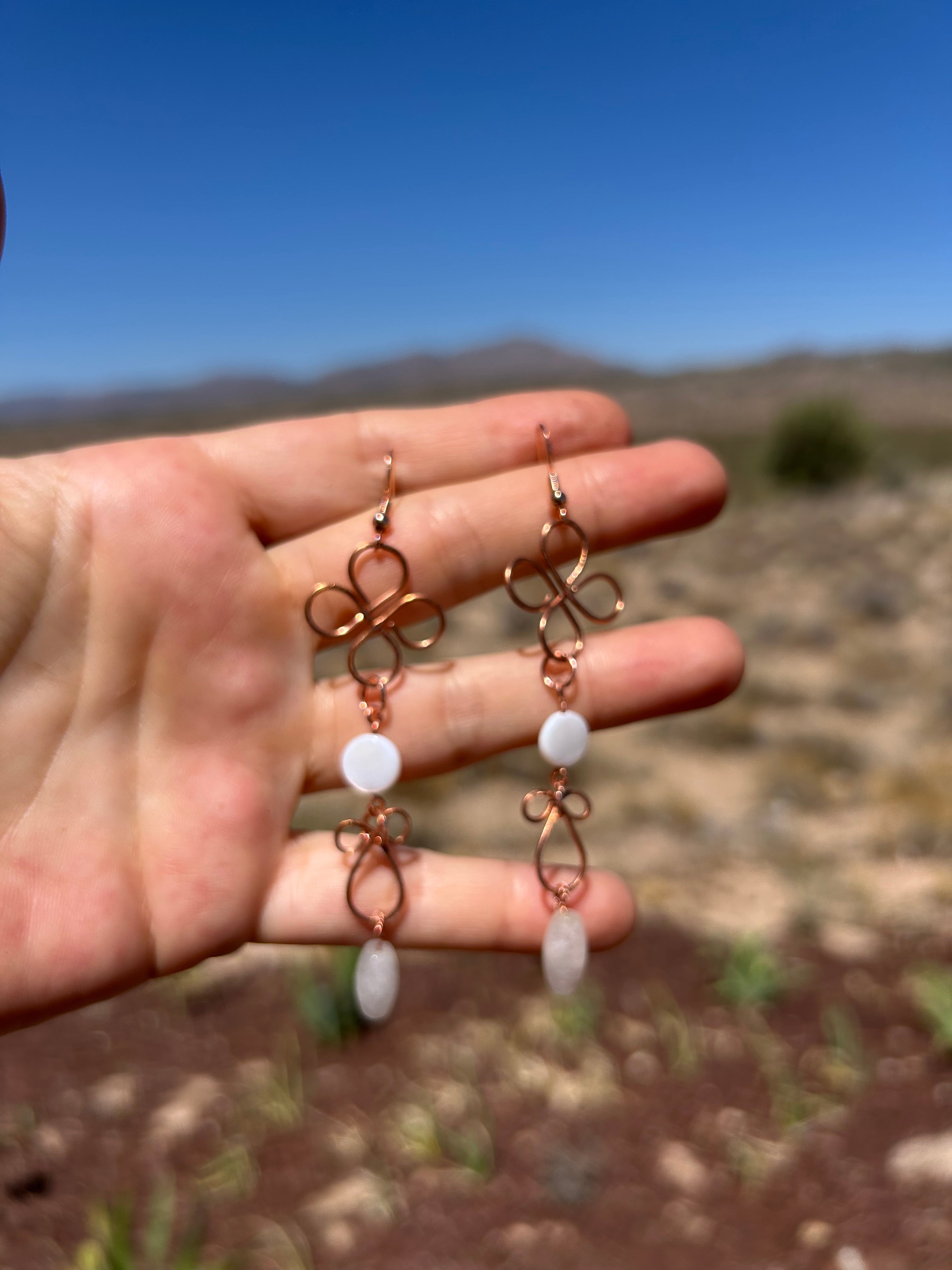 Soft Heart Glow Earrings