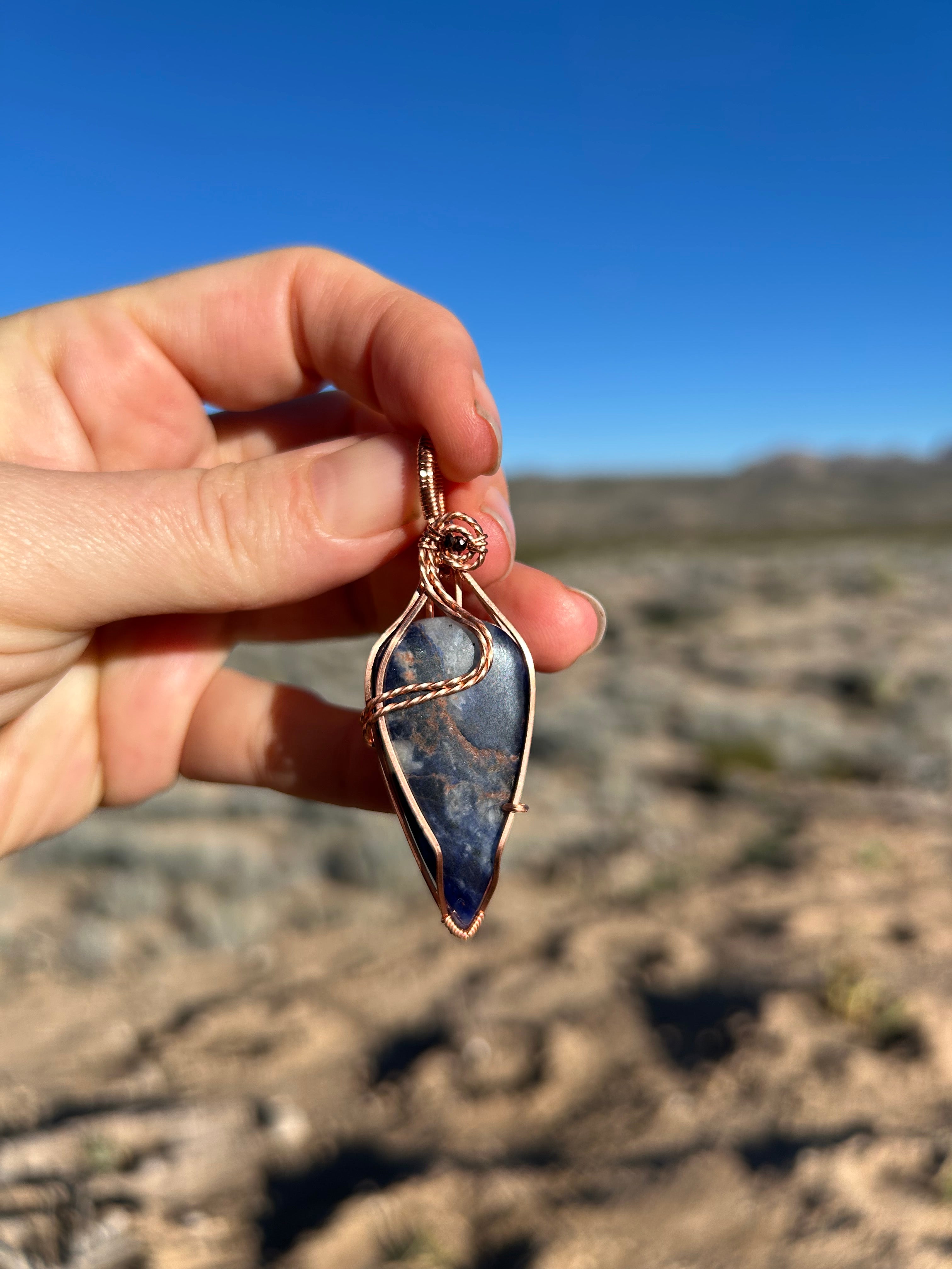 Sodalite in Copper