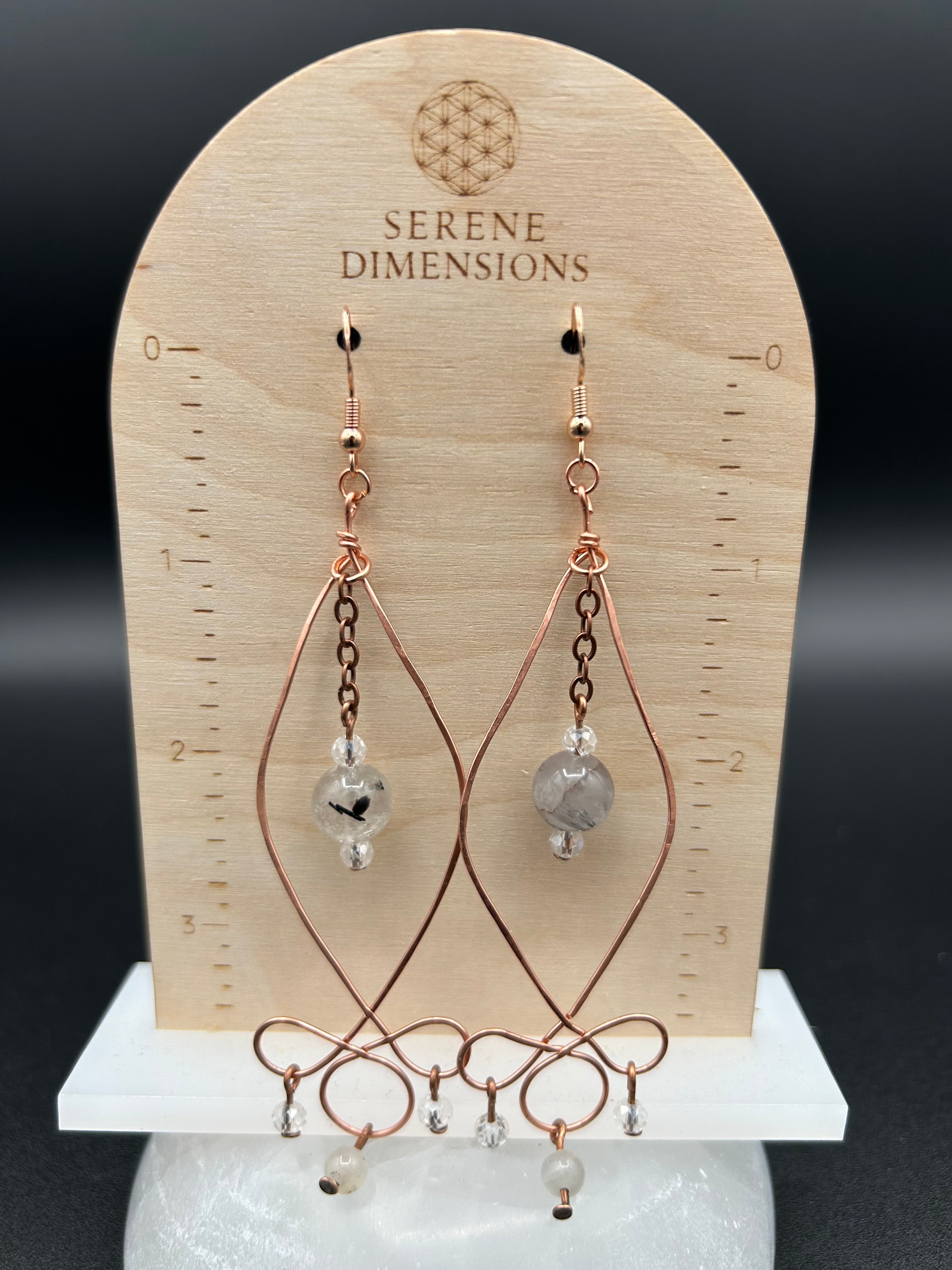 Shadow to Clarity Earrings