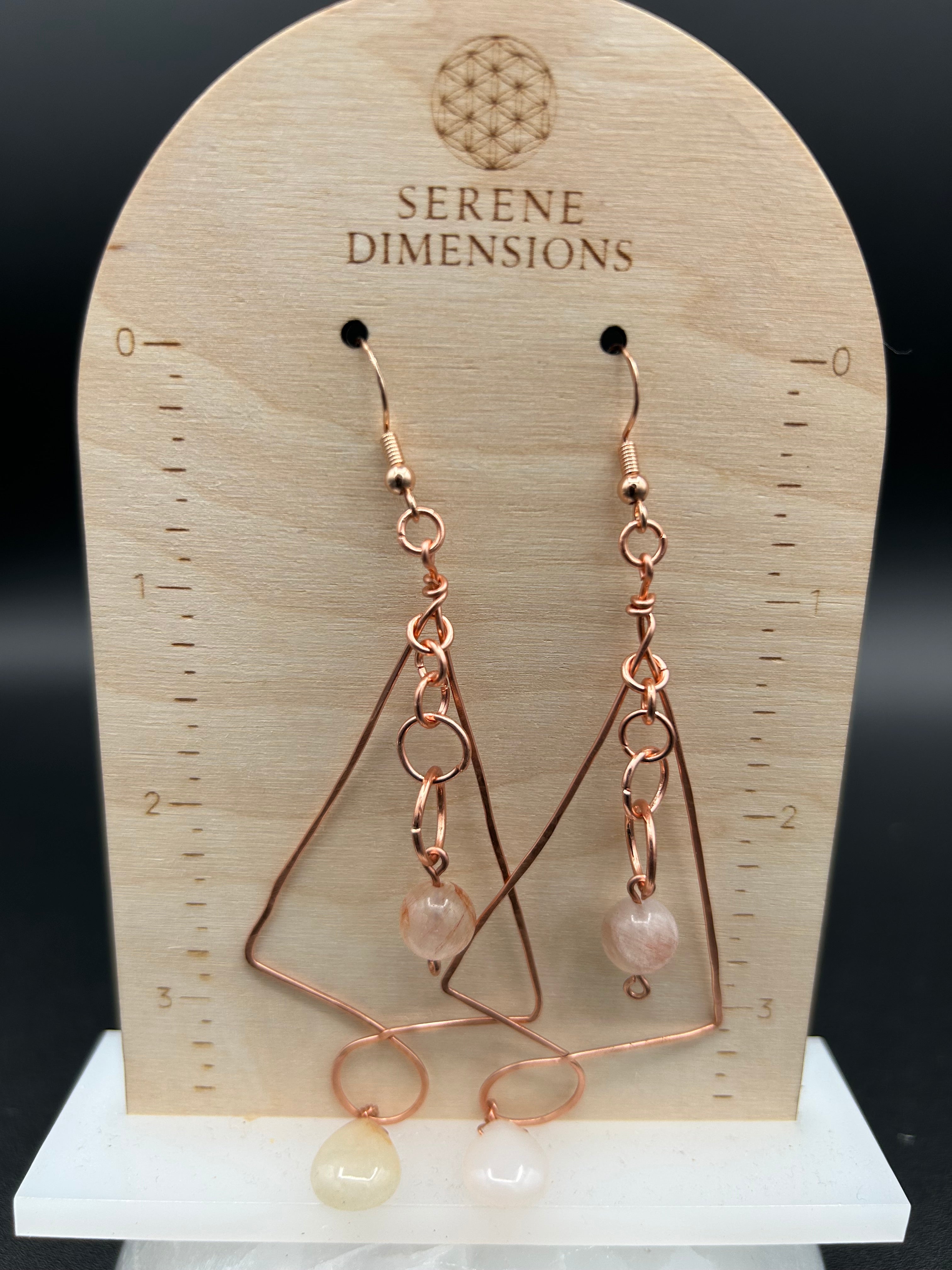 Clear Path Earrings