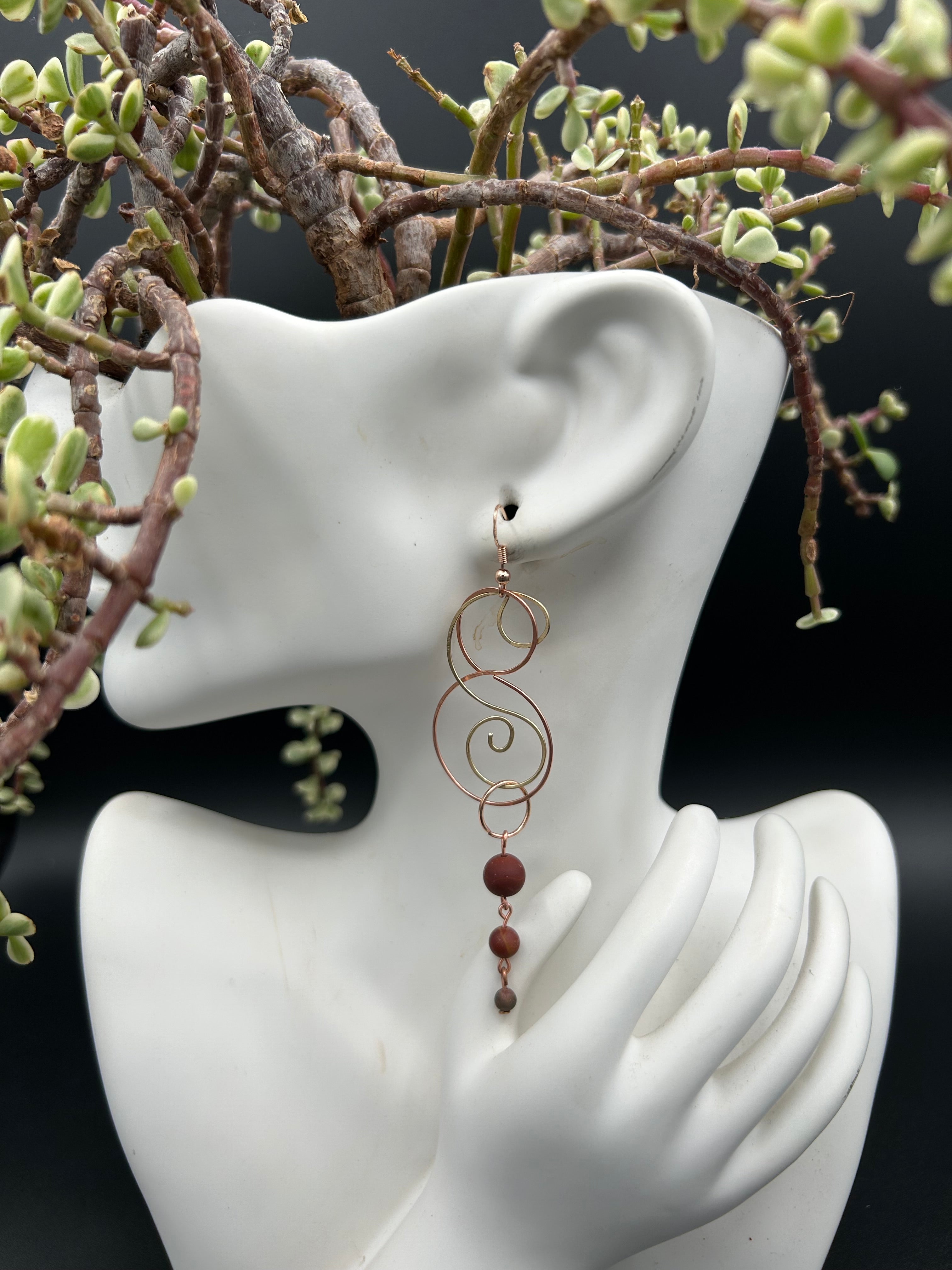 Flowing Earth Earrings