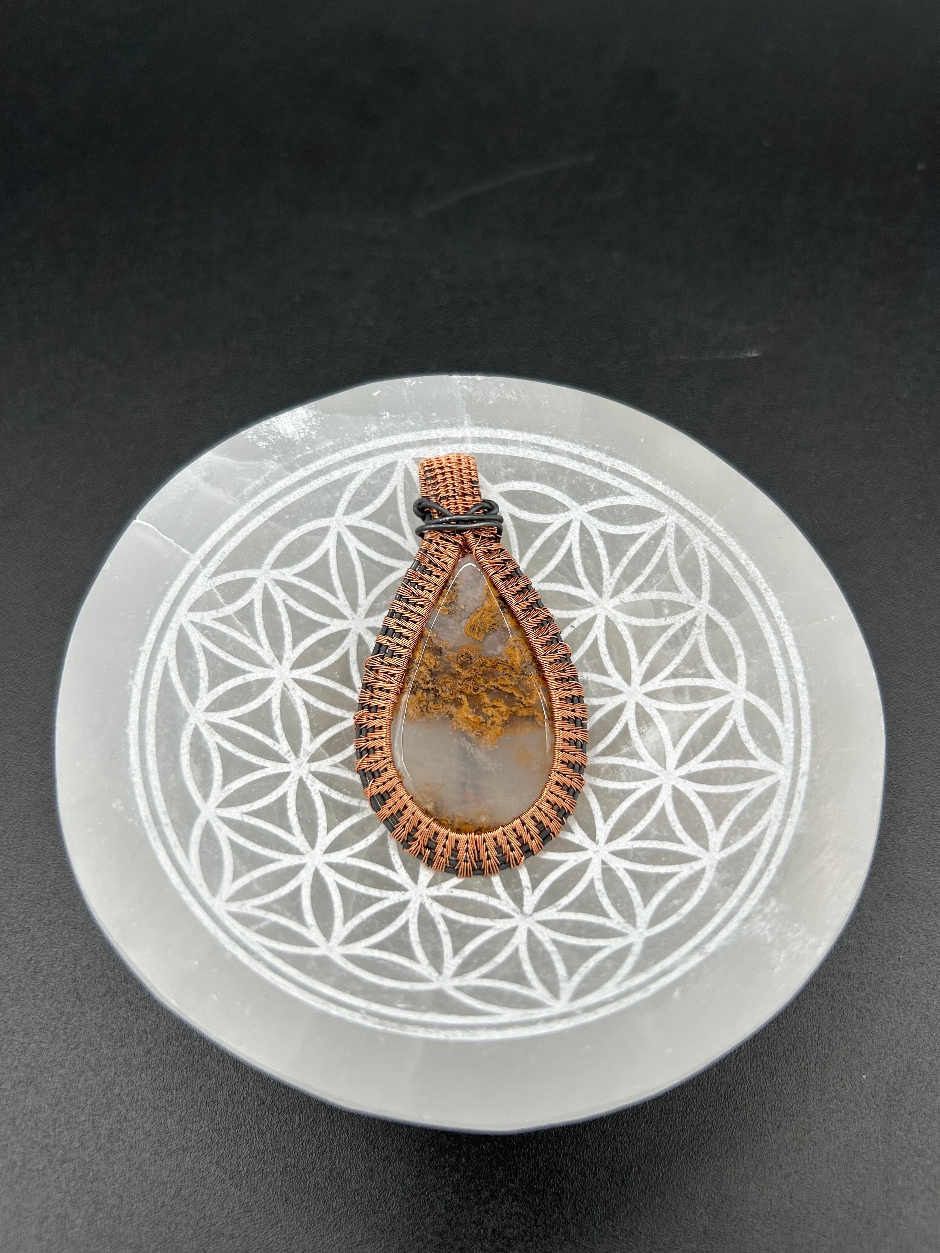Midnight Shield Necklace