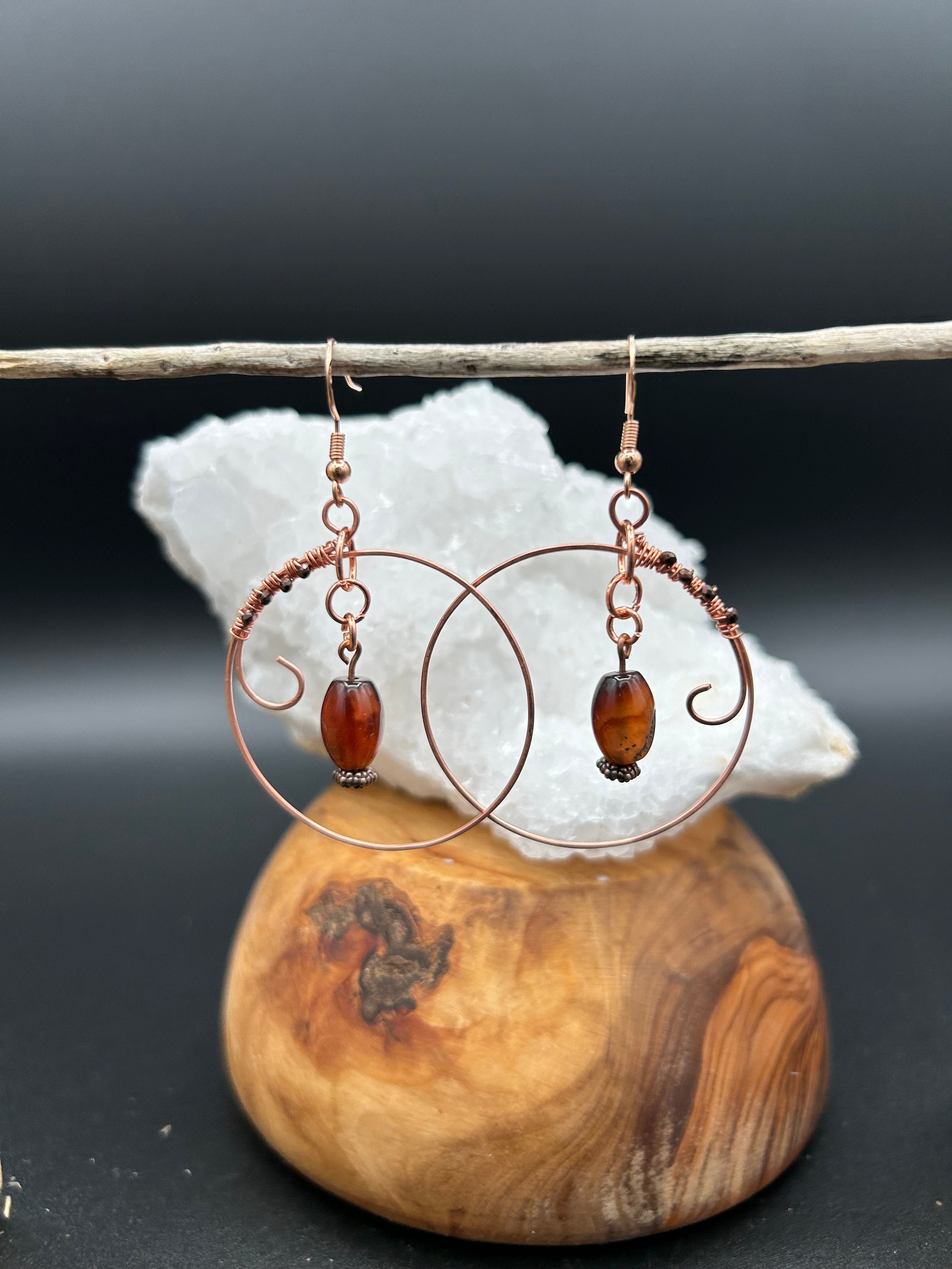 Soft Shield Earrings