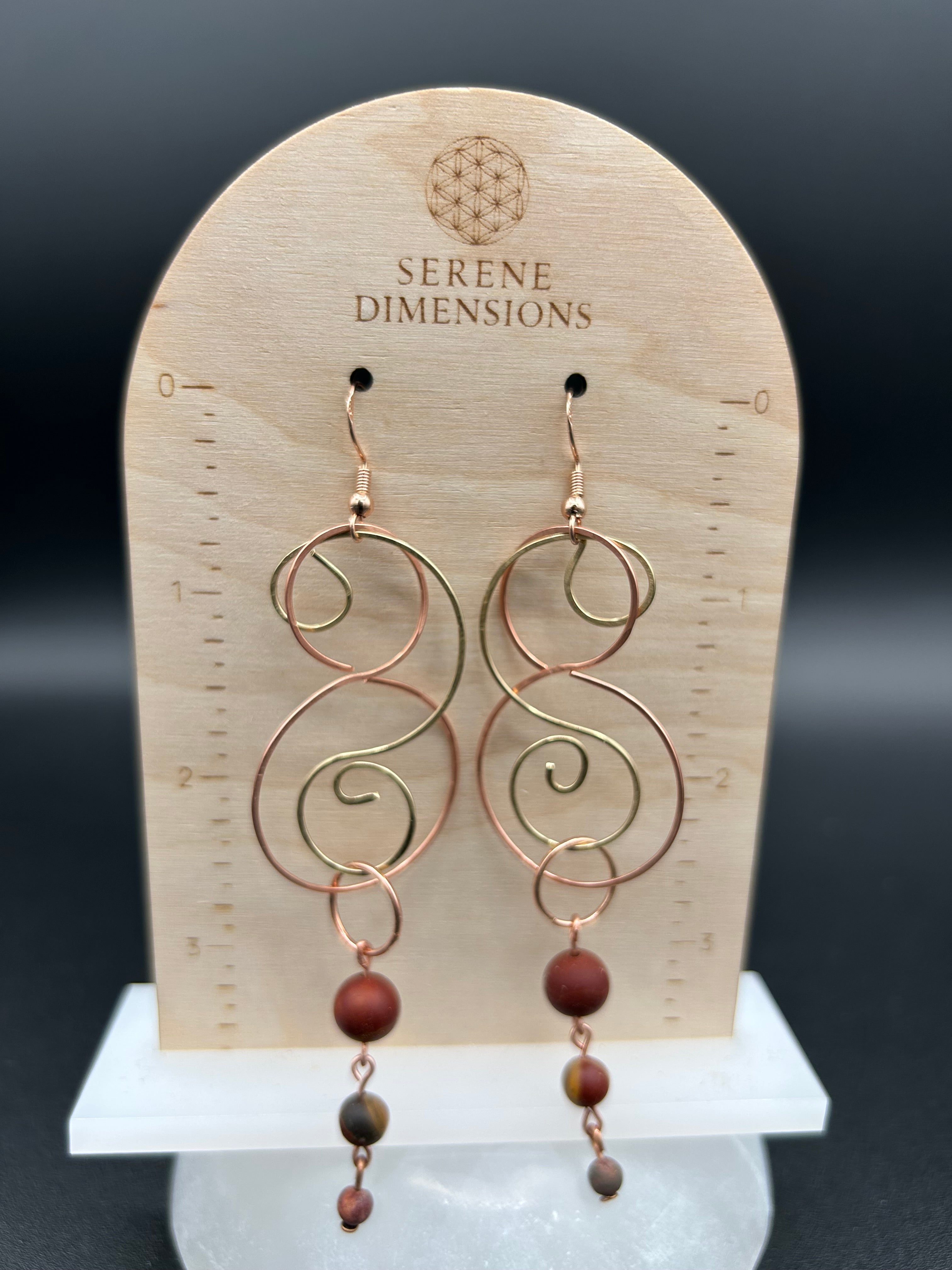 Flowing Earth Earrings