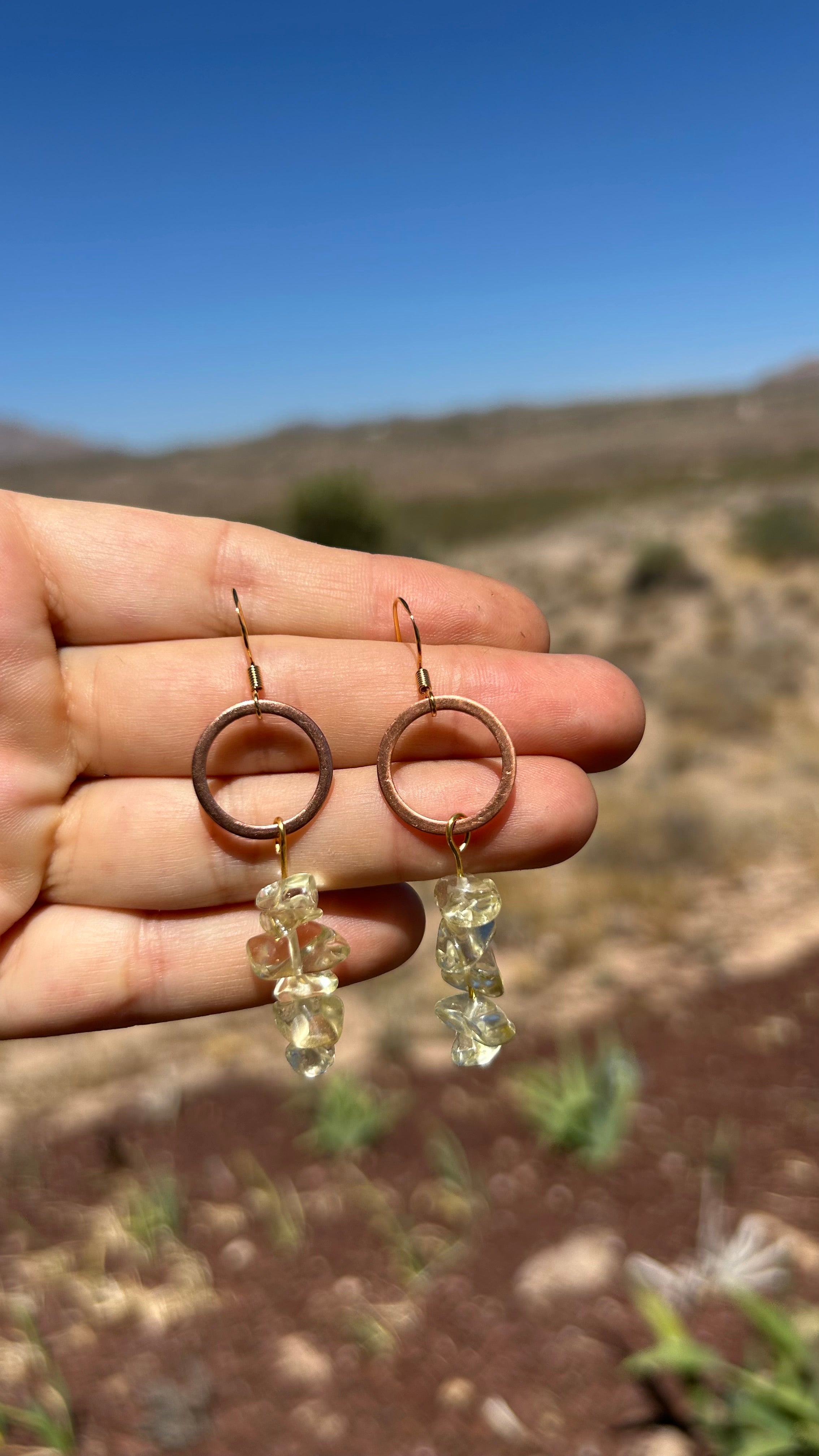 Golden Light Earrings