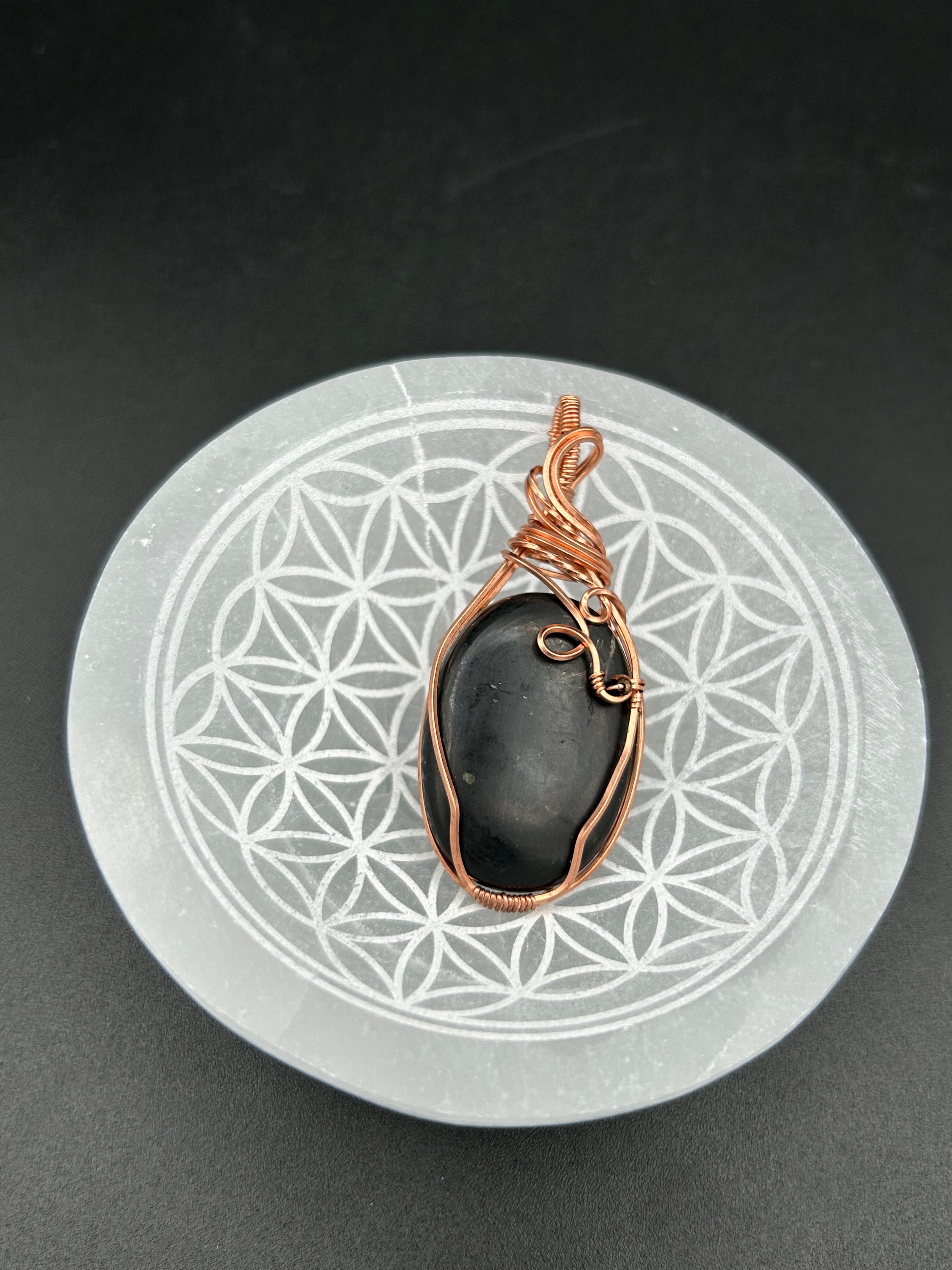 Grounded Shield Necklace