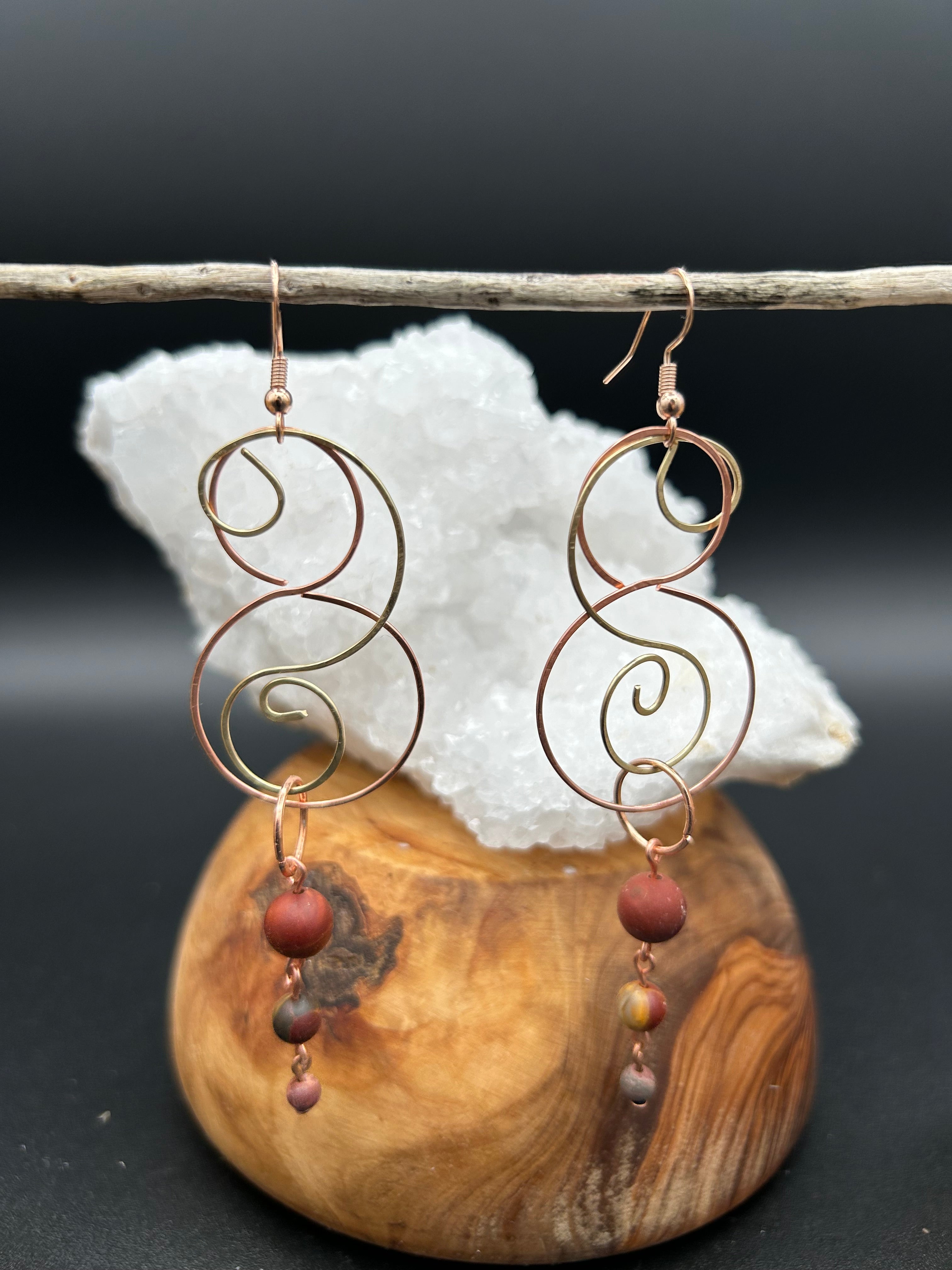 Flowing Earth Earrings